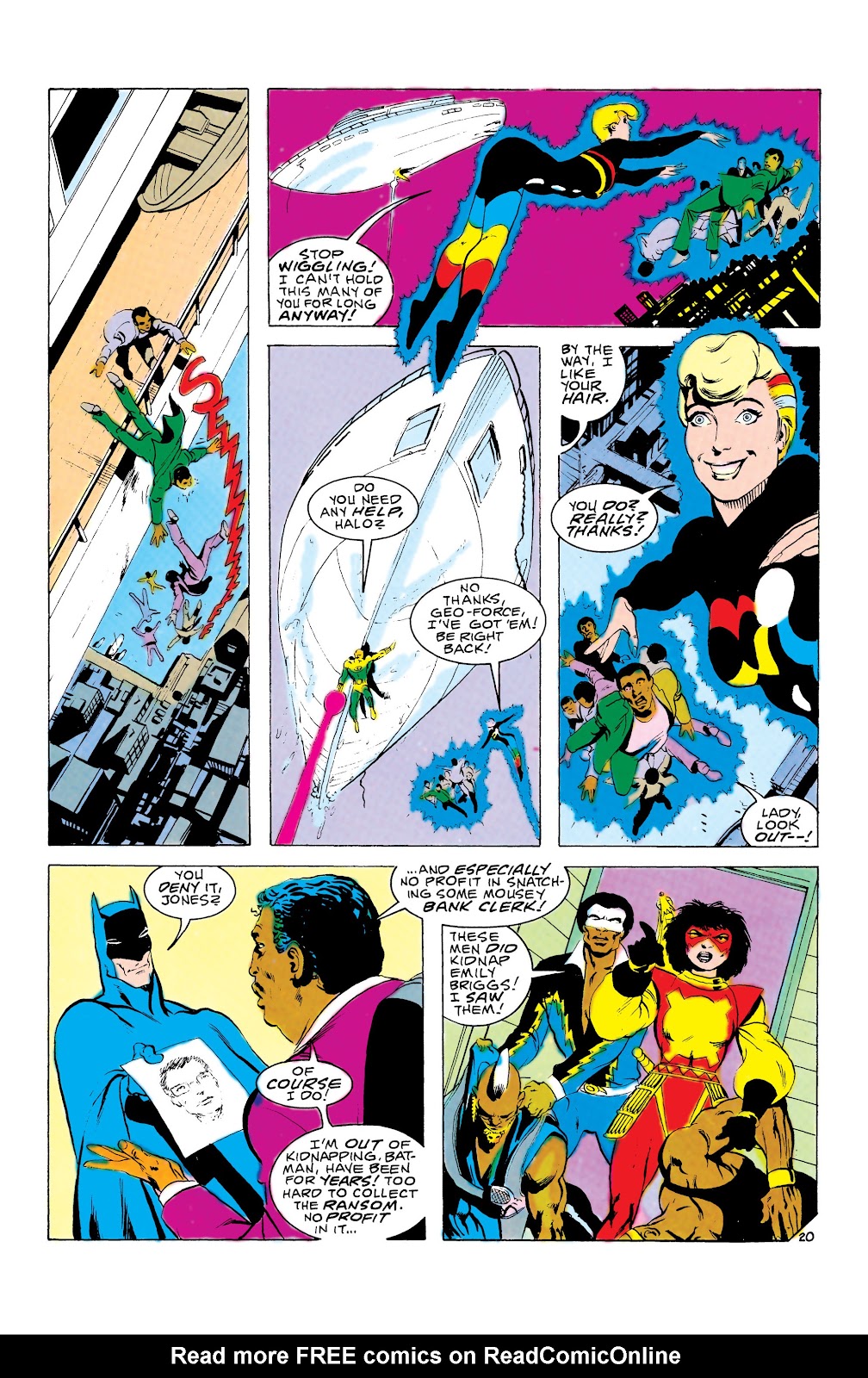 Batman and the Outsiders (1983) issue 28 - Page 20