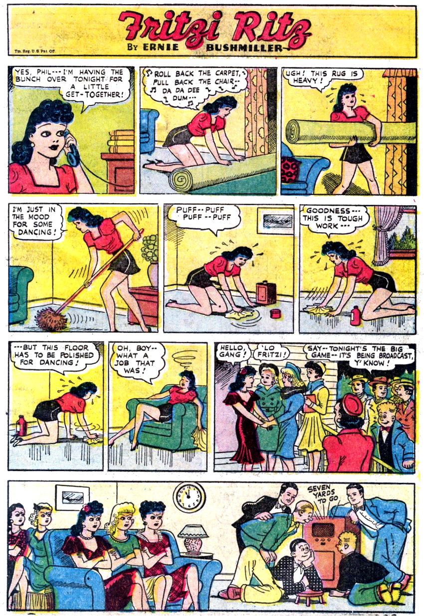 Read online Fritzi Ritz (1953) comic -  Issue #49 - 2