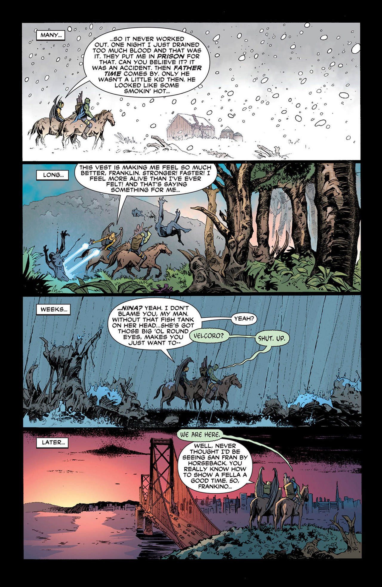 Read online Frankenstein, Agent of S.H.A.D.E. comic -  Issue #14 - 8