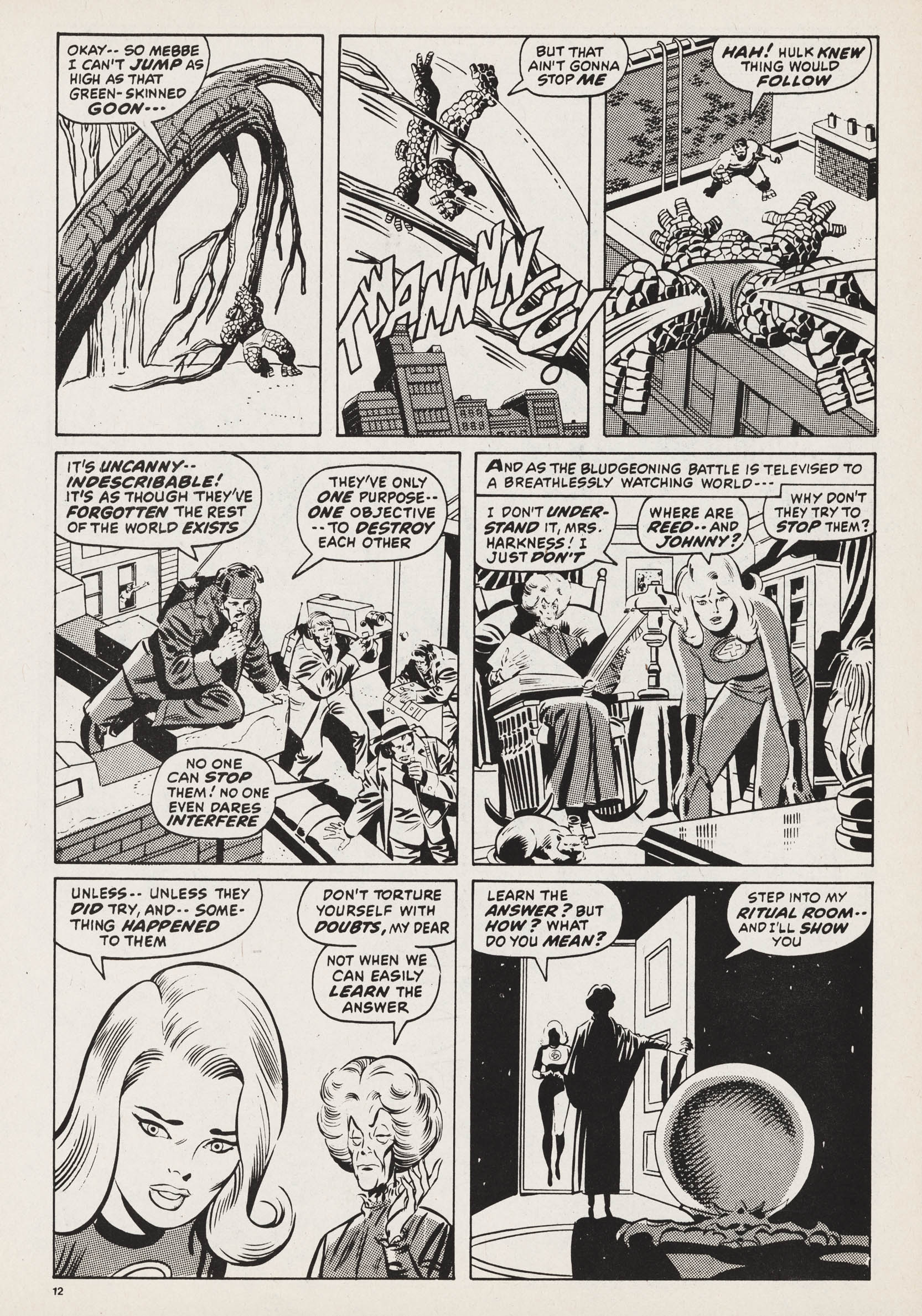 Read online Captain Britain (1976) comic -  Issue #6 - 12