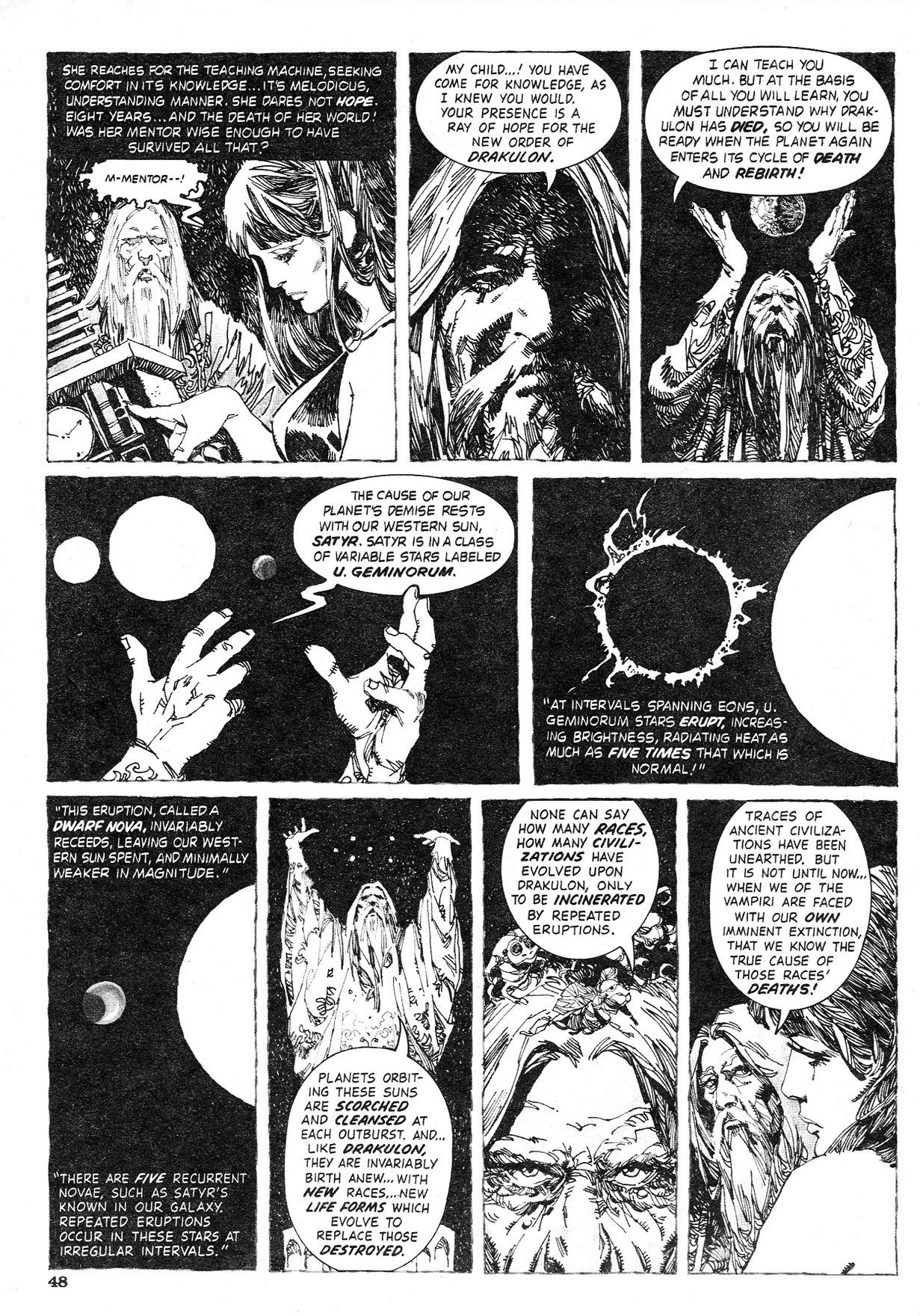 Read online Vampirella (1969) comic -  Issue #87 - 48