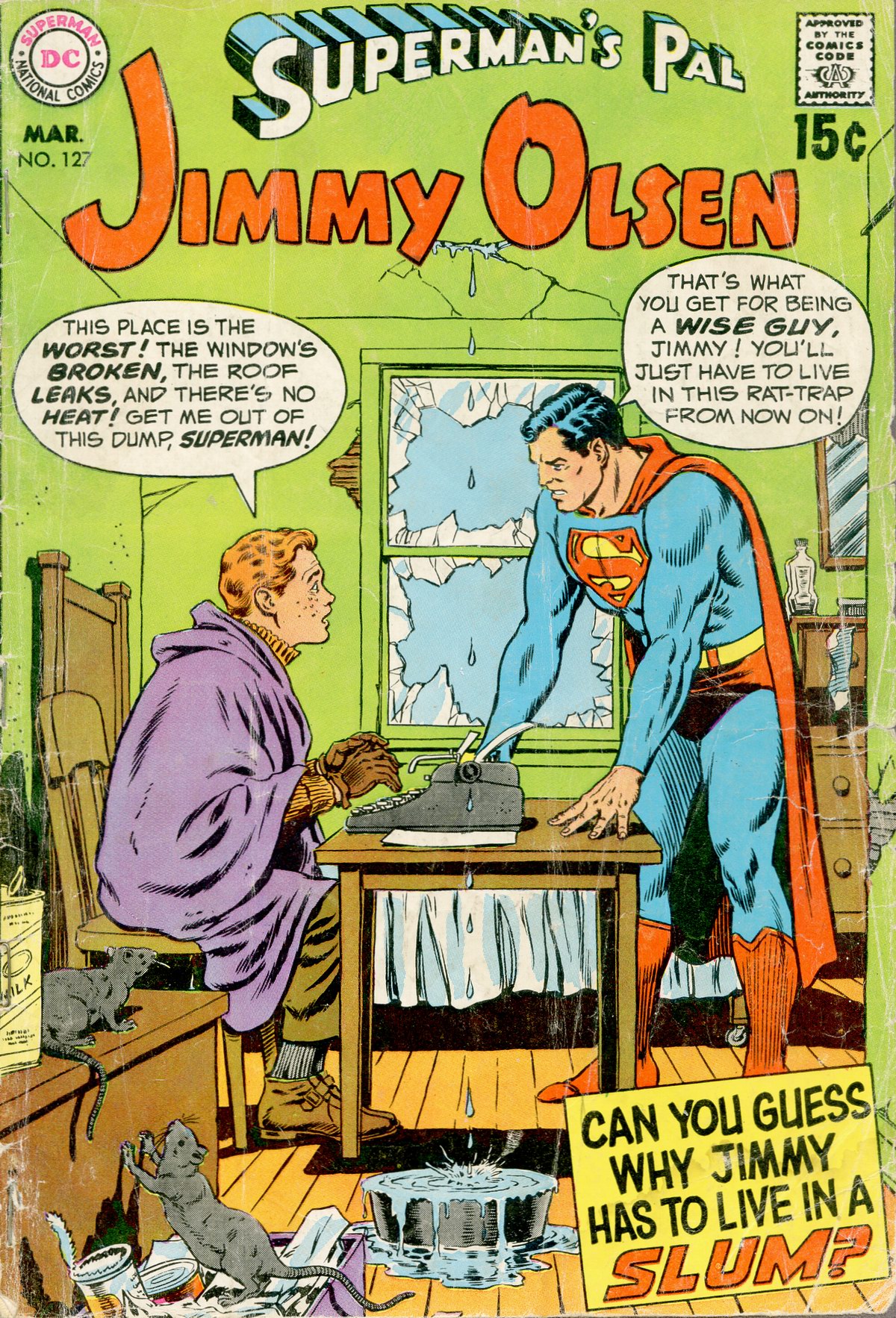Read online Superman's Pal Jimmy Olsen comic -  Issue #127 - 1