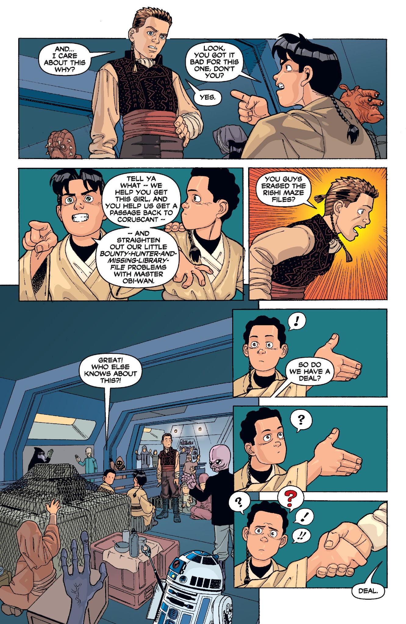 Read online Star Wars: Tag & Bink Were Here comic -  Issue # TPB - 87