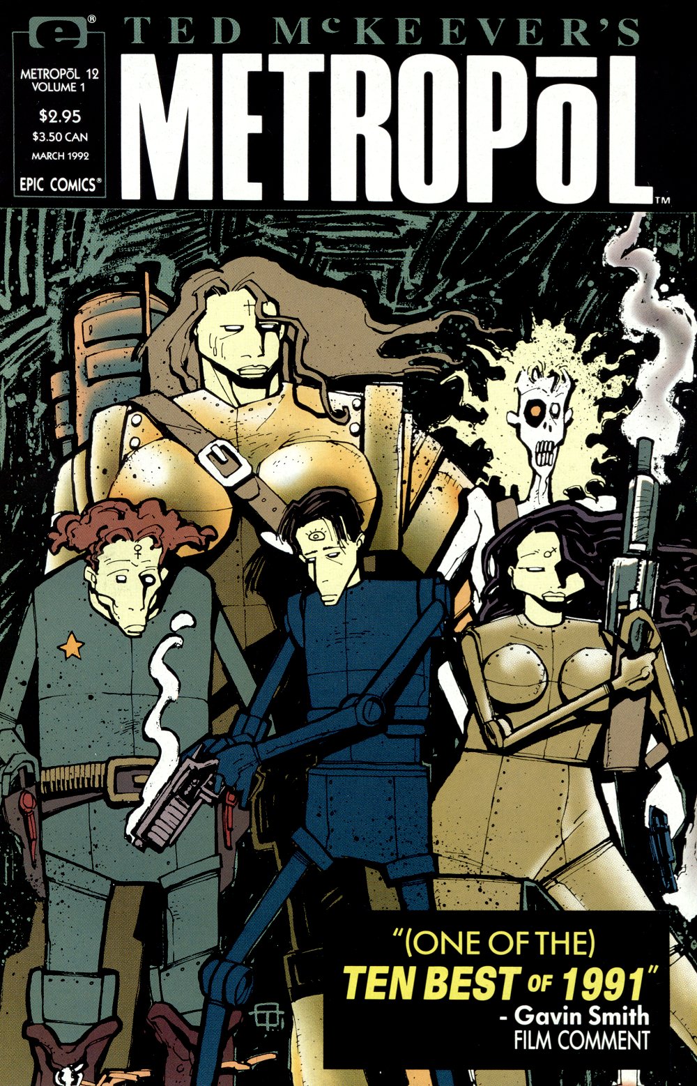 Read online Ted McKeever's Metropol comic -  Issue #12 - 1
