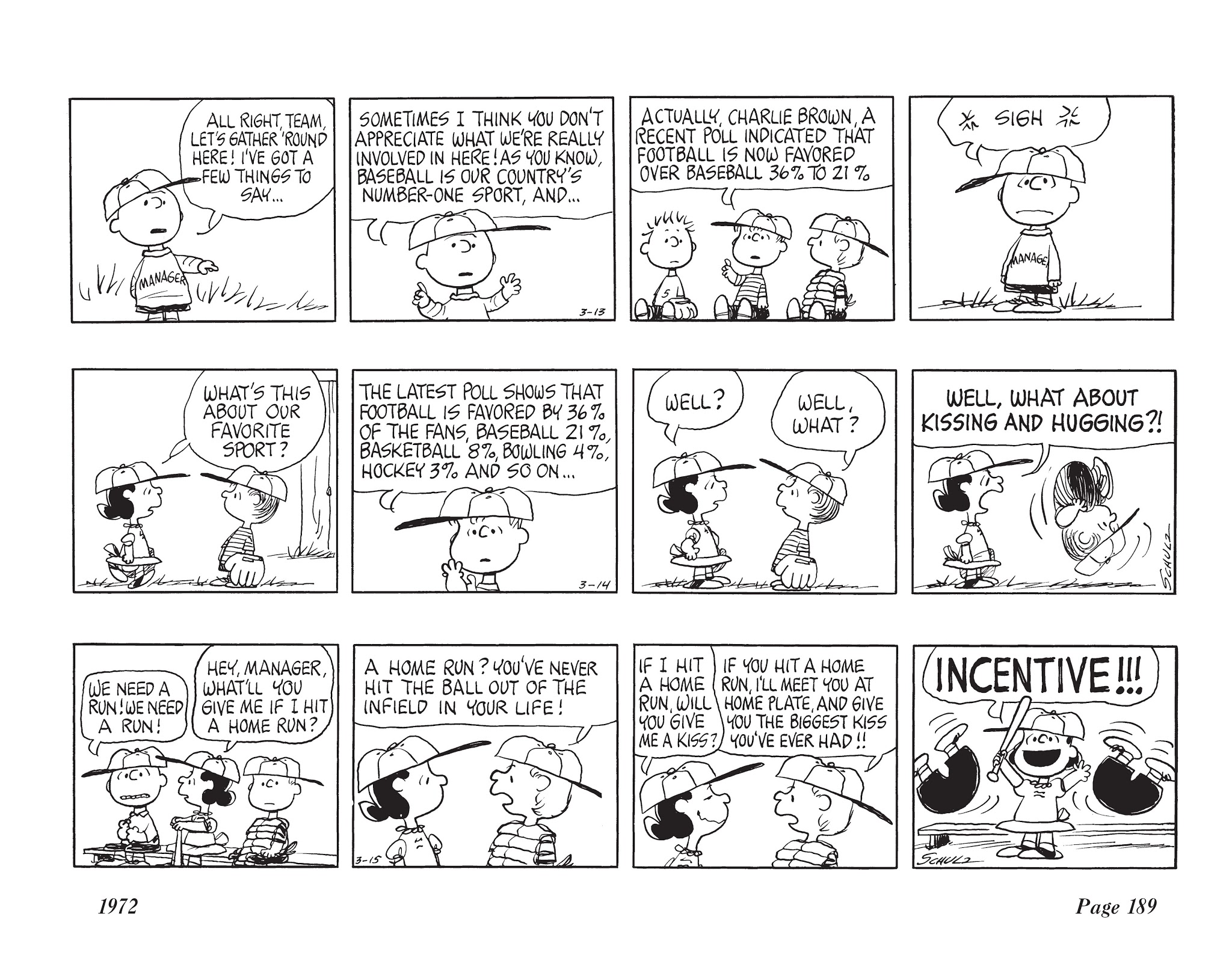 Read online The Complete Peanuts comic -  Issue # TPB 11 - 204