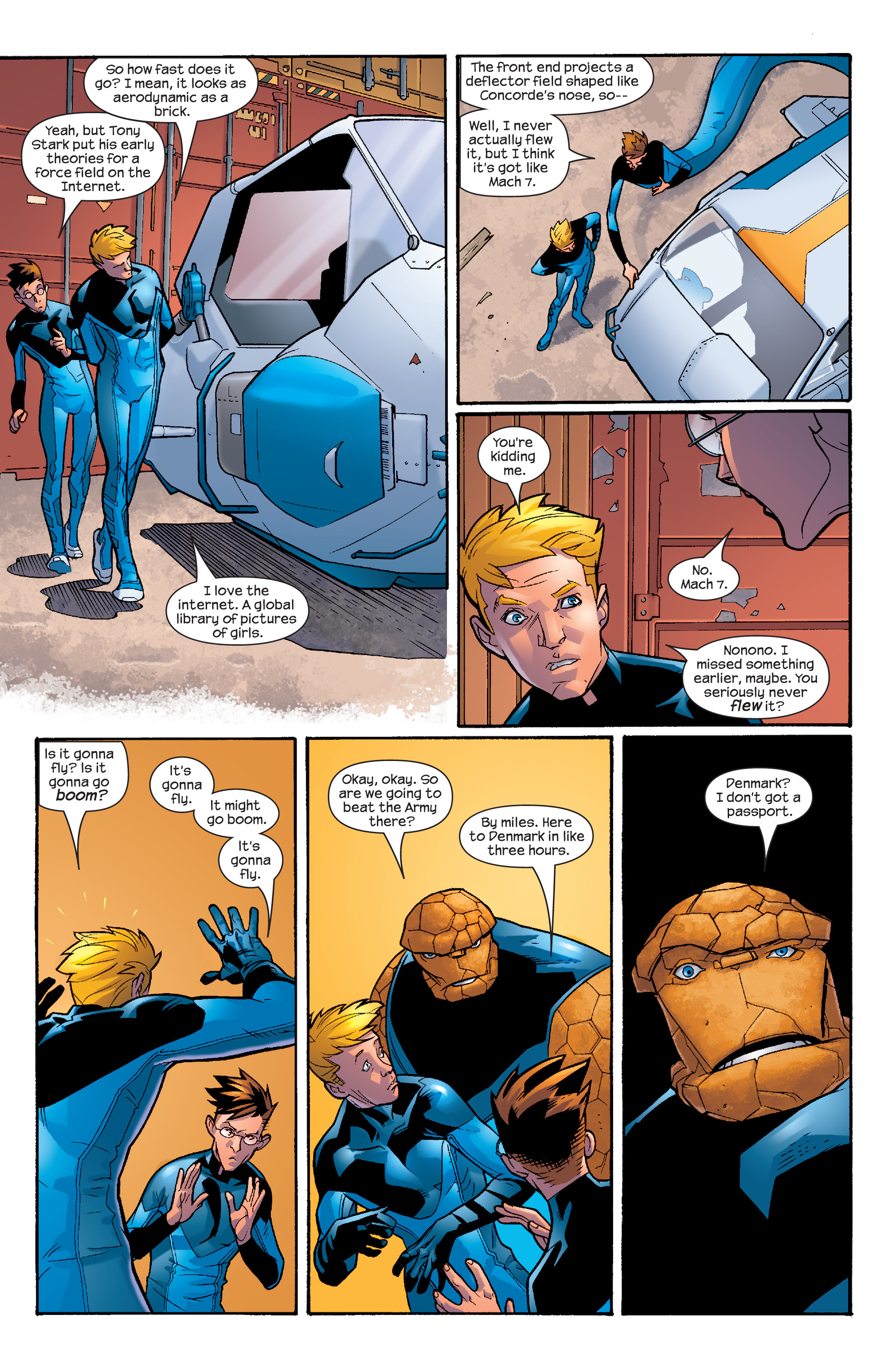 Read online Ultimate Fantastic Four (2004) comic -  Issue # _TPB Collection 1 (Part 3) - 3