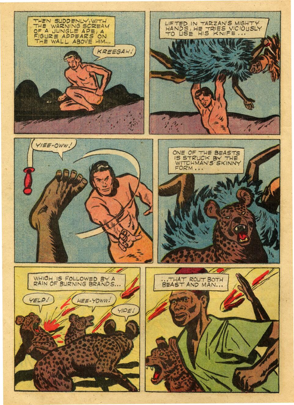 Read online Tarzan (1948) comic -  Issue #72 - 12