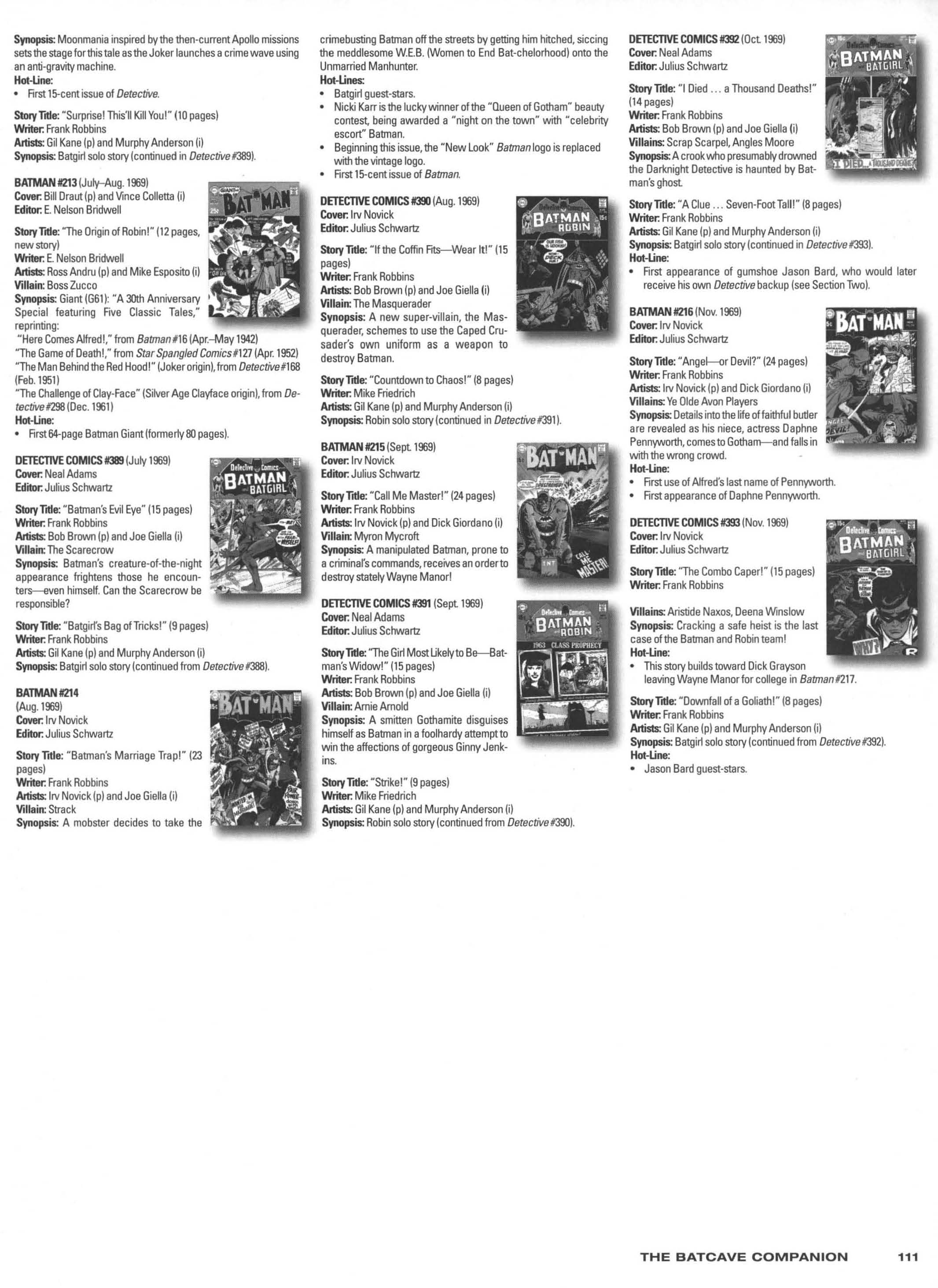 Read online The Batcave Companion comic -  Issue # TPB (Part 2) - 14