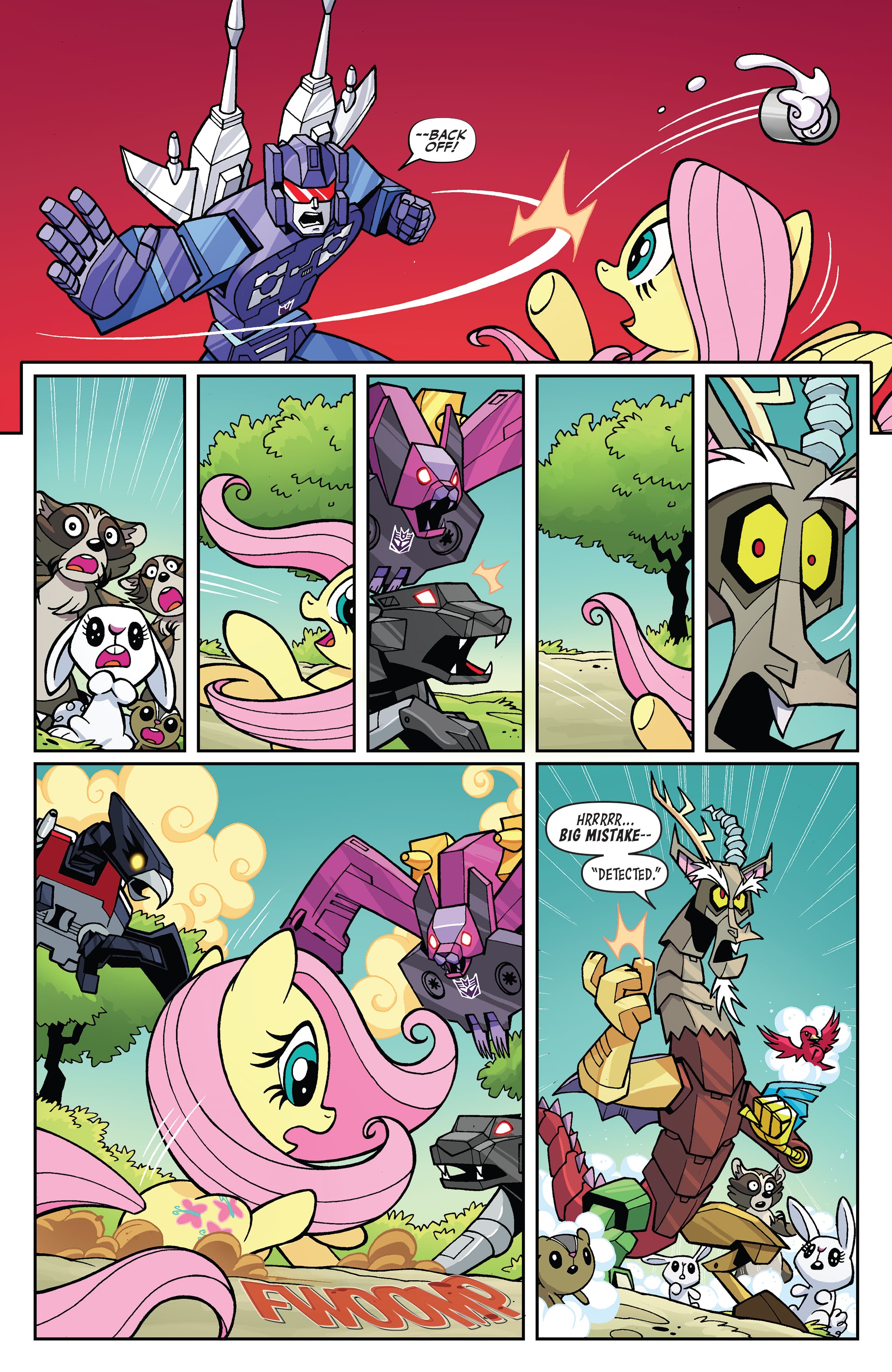 Read online My Little Pony/Transformers comic -  Issue #3 - 11