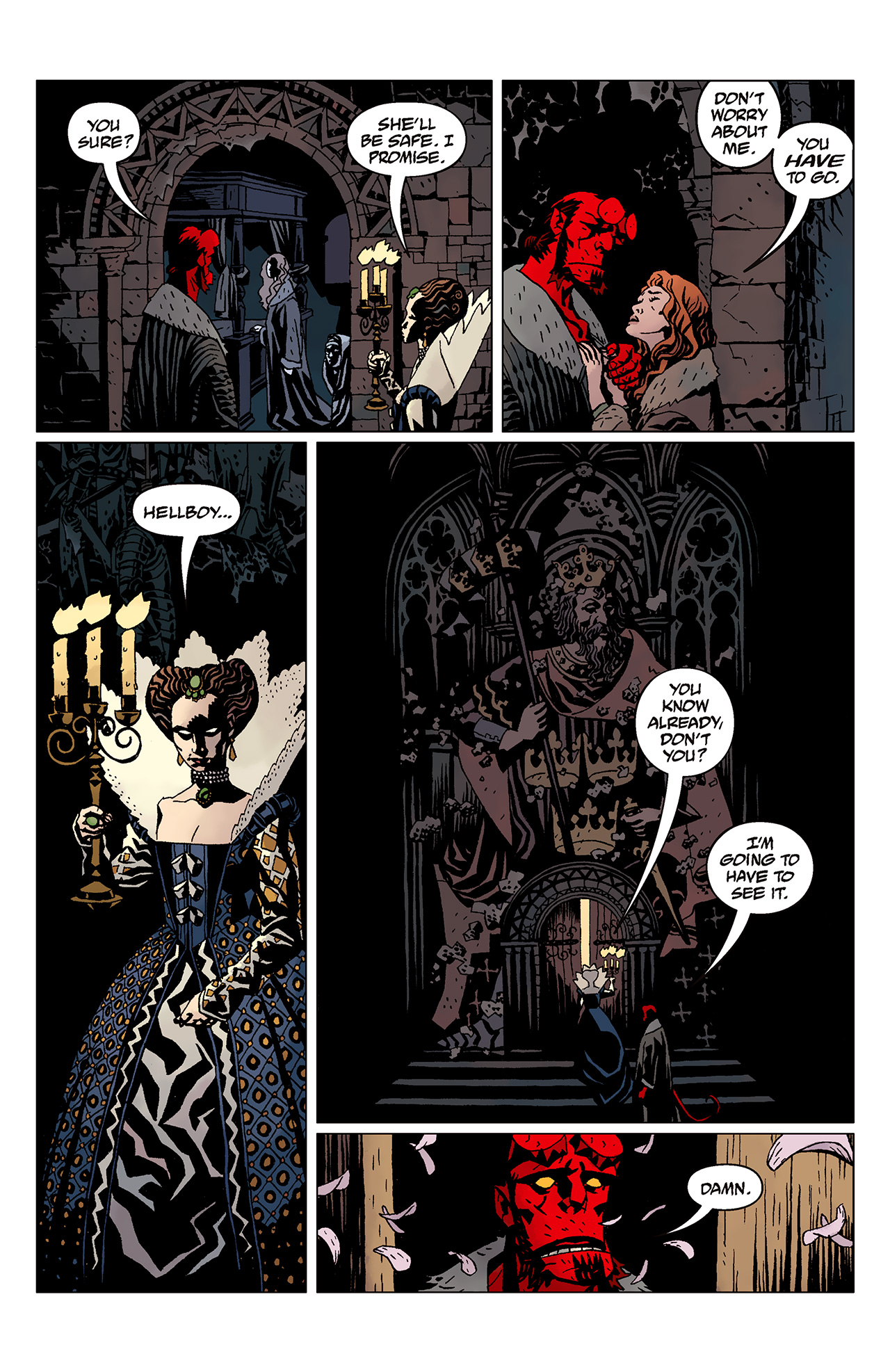 Read online Hellboy: The Wild Hunt comic -  Issue #6 - 11