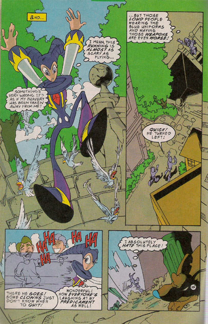 Read online NiGHTS into Dreams... comic -  Issue #4 - 17