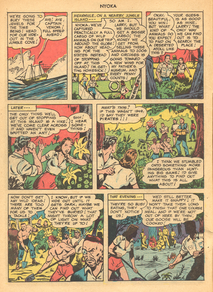 Read online Nyoka the Jungle Girl (1945) comic -  Issue #31 - 6