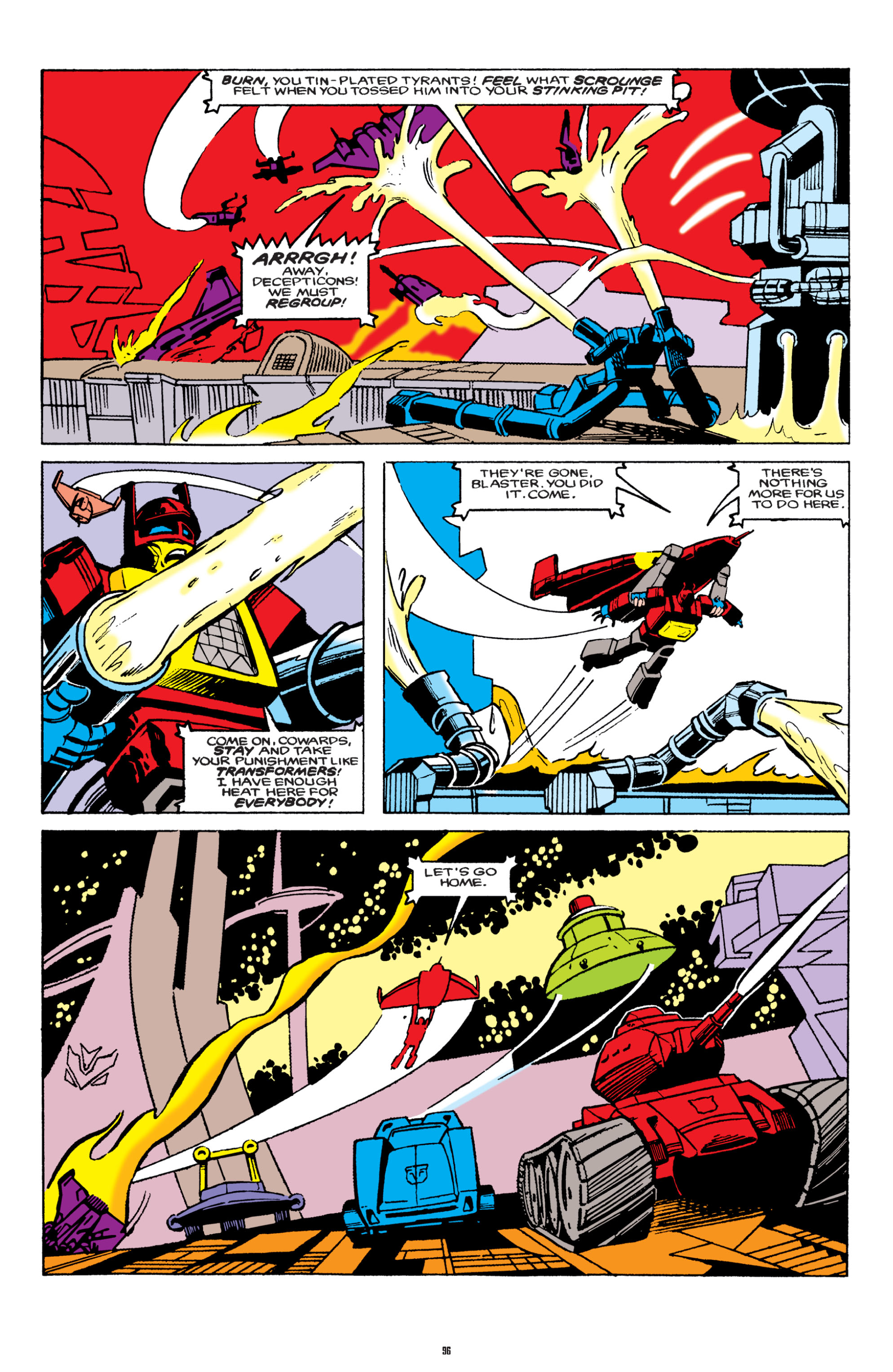 Read online The Transformers Classics comic -  Issue # TPB 2 - 97