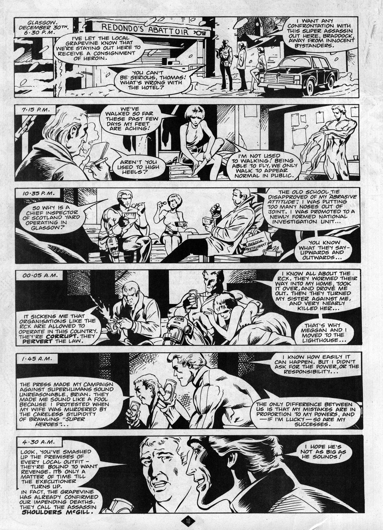 Read online Captain Britain (1985) comic -  Issue #14 - 10