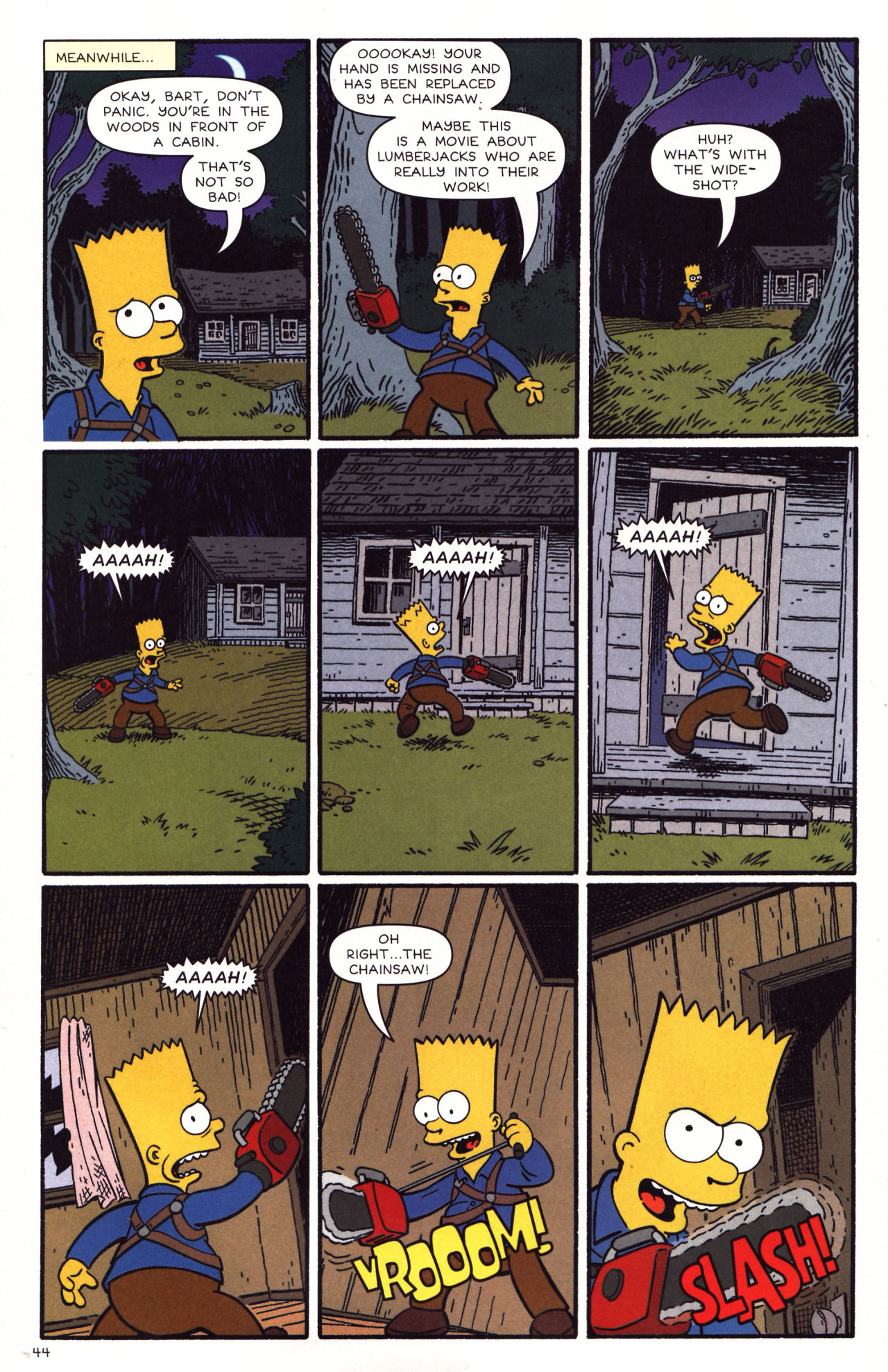 Read online Treehouse of Horror comic -  Issue #13 - 45