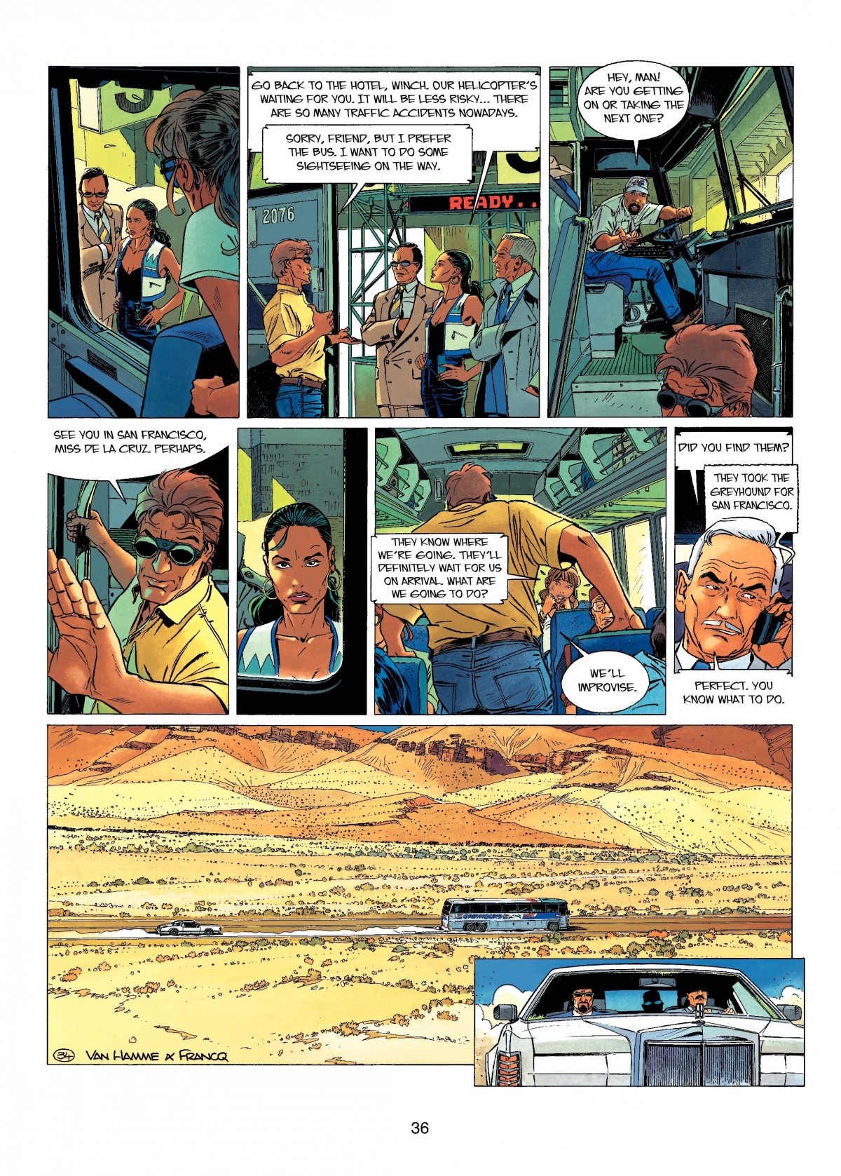 Read online Largo Winch comic -  Issue # TPB 7 - 38