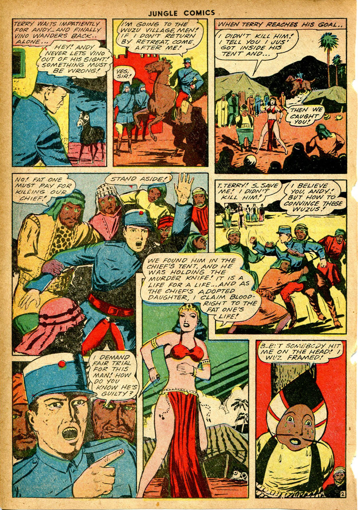 Read online Jungle Comics comic -  Issue #52 - 30