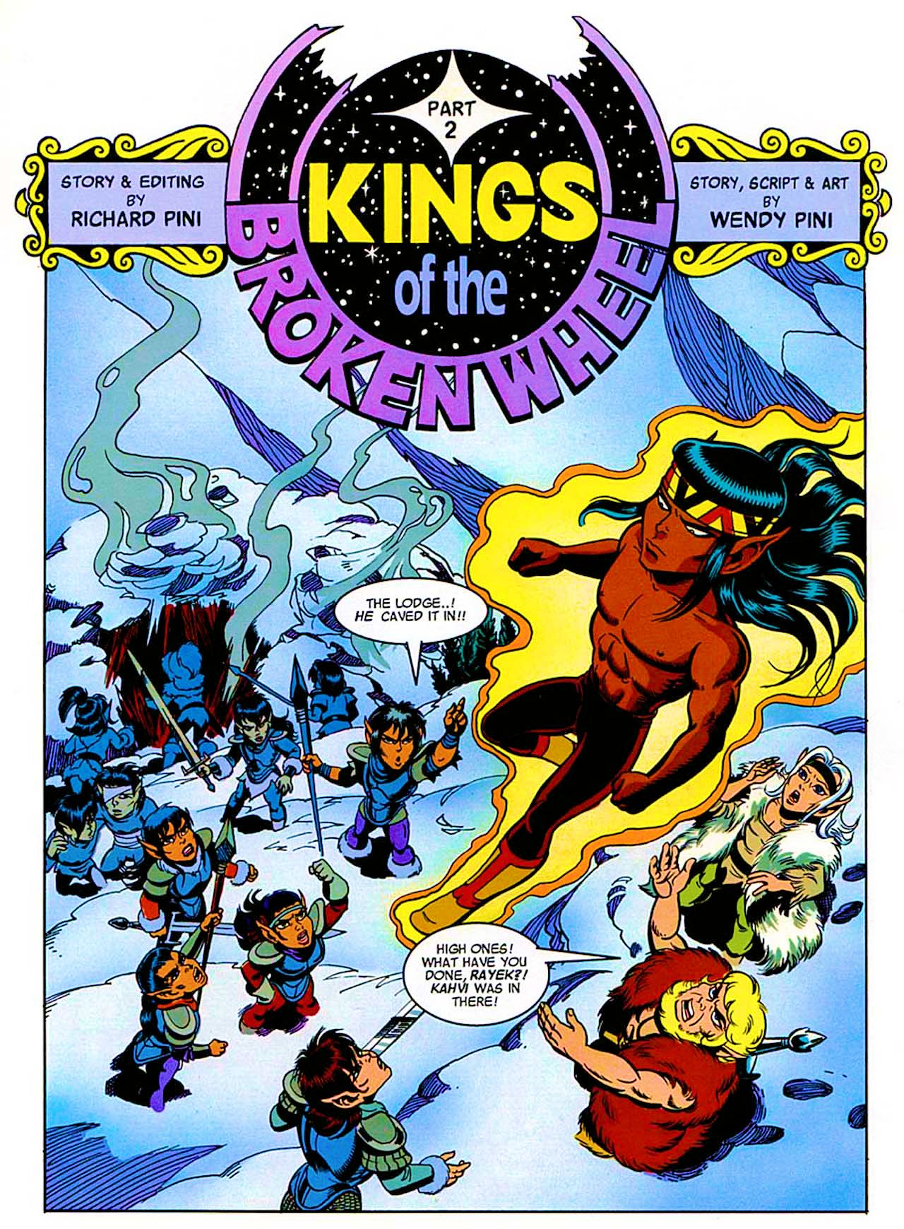 Read online ElfQuest: Kings of the Broken Wheel comic -  Issue #2 - 2
