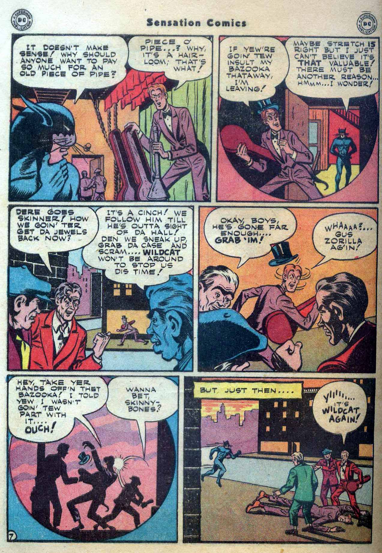 Read online Sensation (Mystery) Comics comic -  Issue #56 - 48