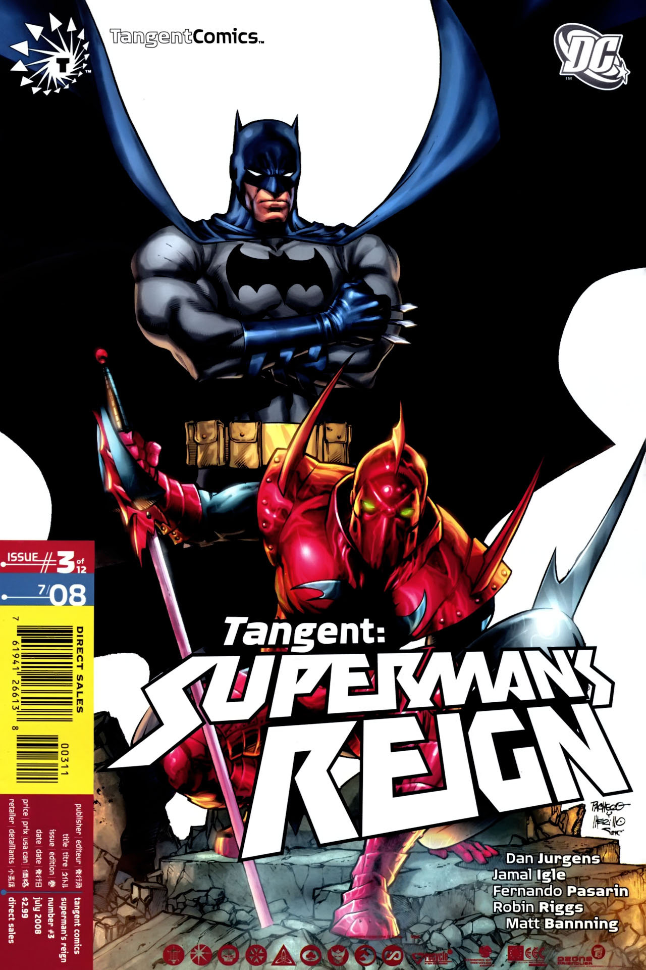 Read online Tangent: Superman's Reign comic -  Issue #3 - 1