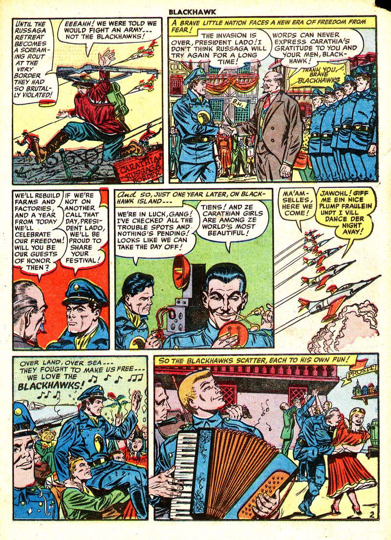 Read online Blackhawk (1957) comic -  Issue #49 - 19