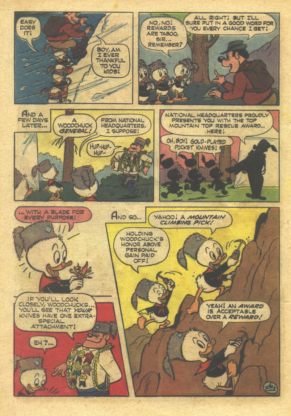 Read online Huey, Dewey, and Louie Junior Woodchucks comic -  Issue #1 - 24