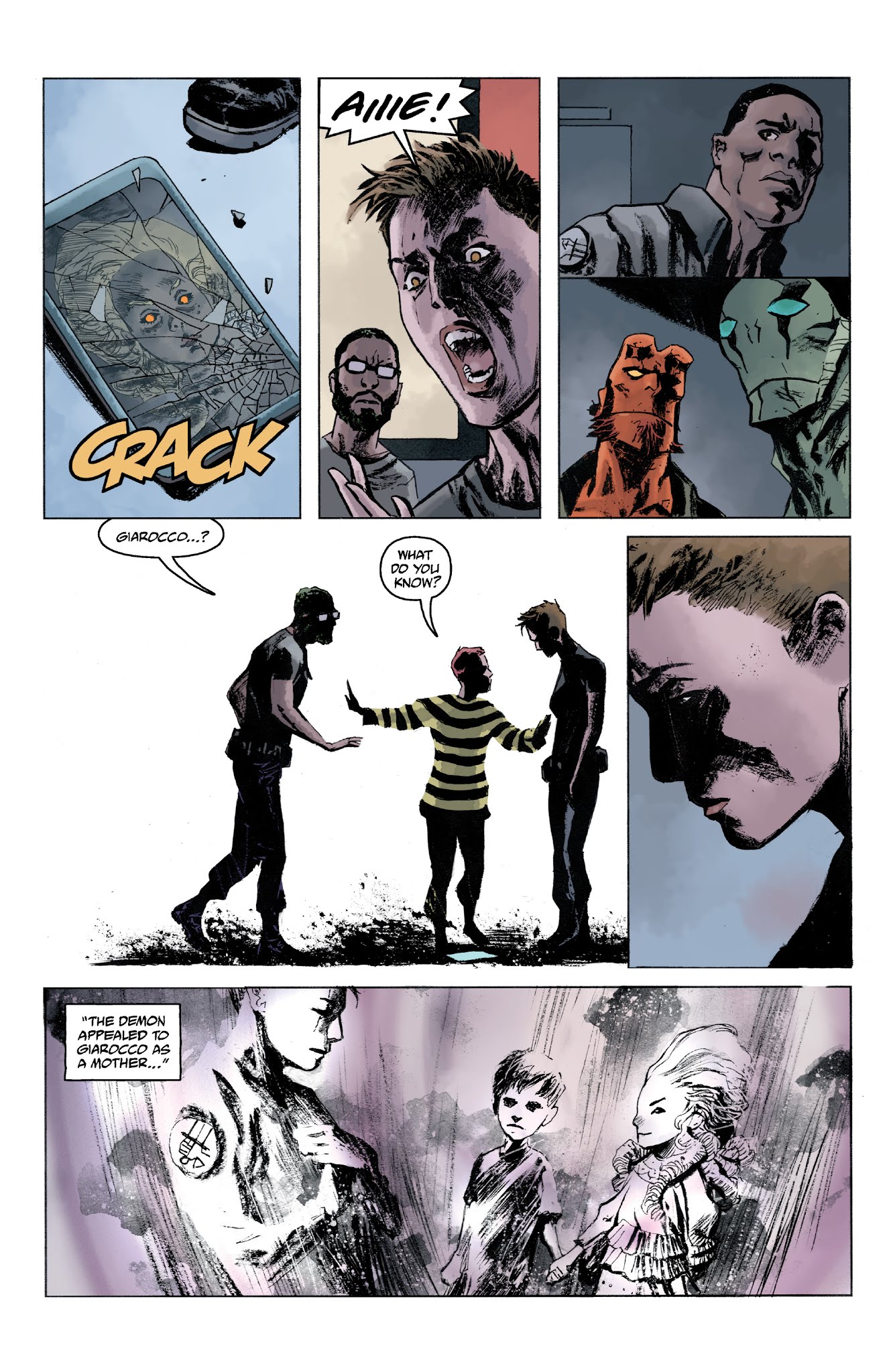 Read online B.P.R.D. The Devil You Know comic -  Issue #8 - 9