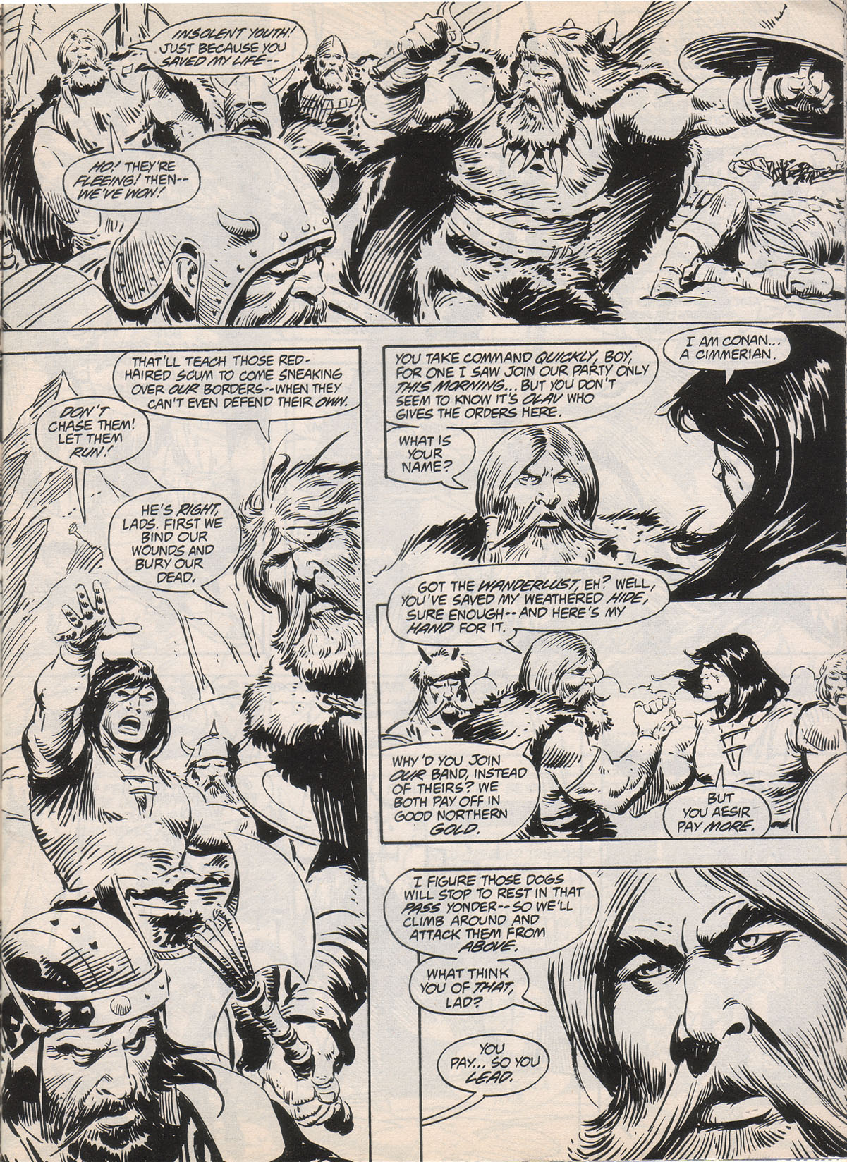 Read online The Savage Sword Of Conan comic -  Issue #222 - 6