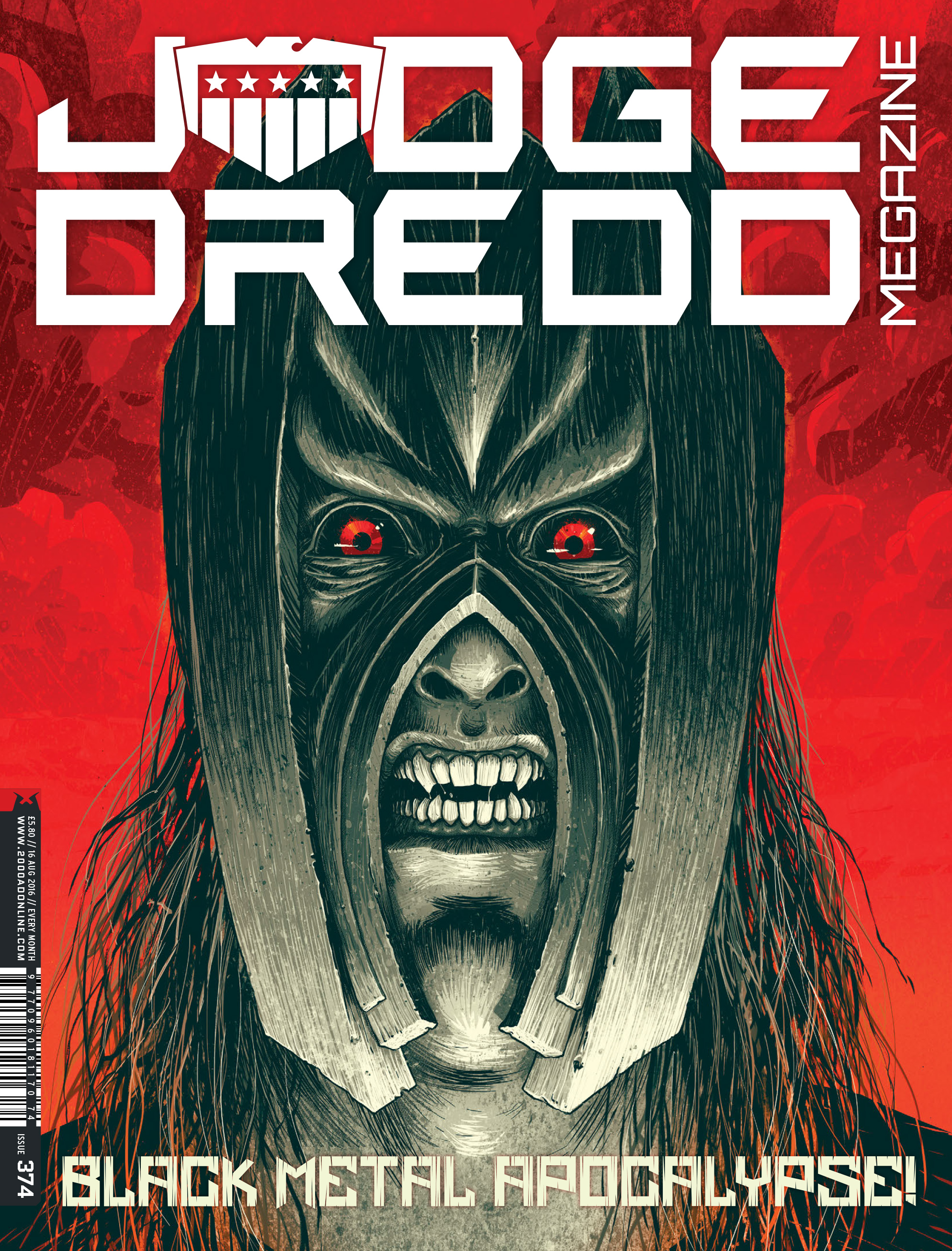 Read online Judge Dredd Megazine (Vol. 5) comic -  Issue #374 - 1