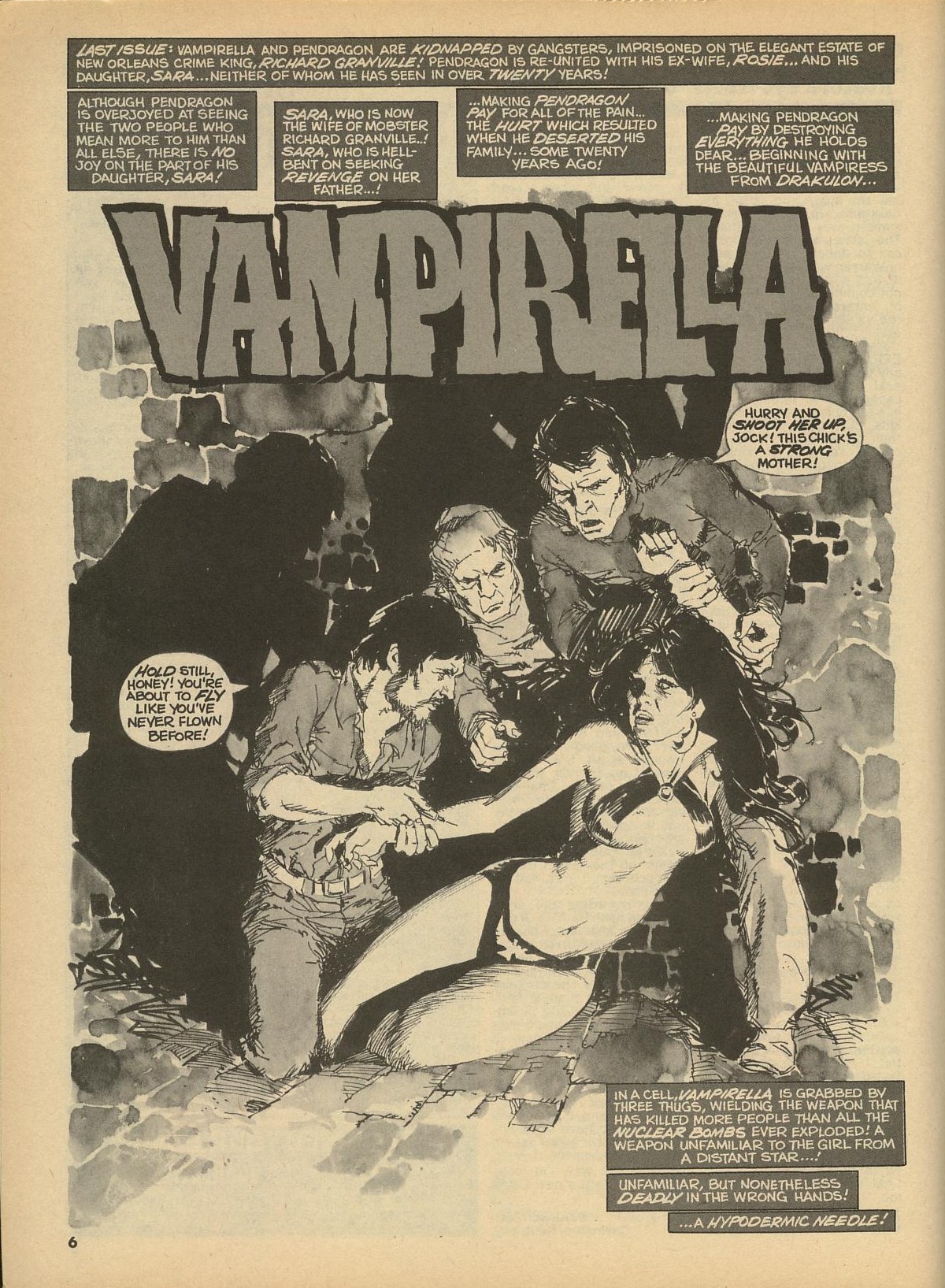 Read online Vampirella (1969) comic -  Issue #25 - 6