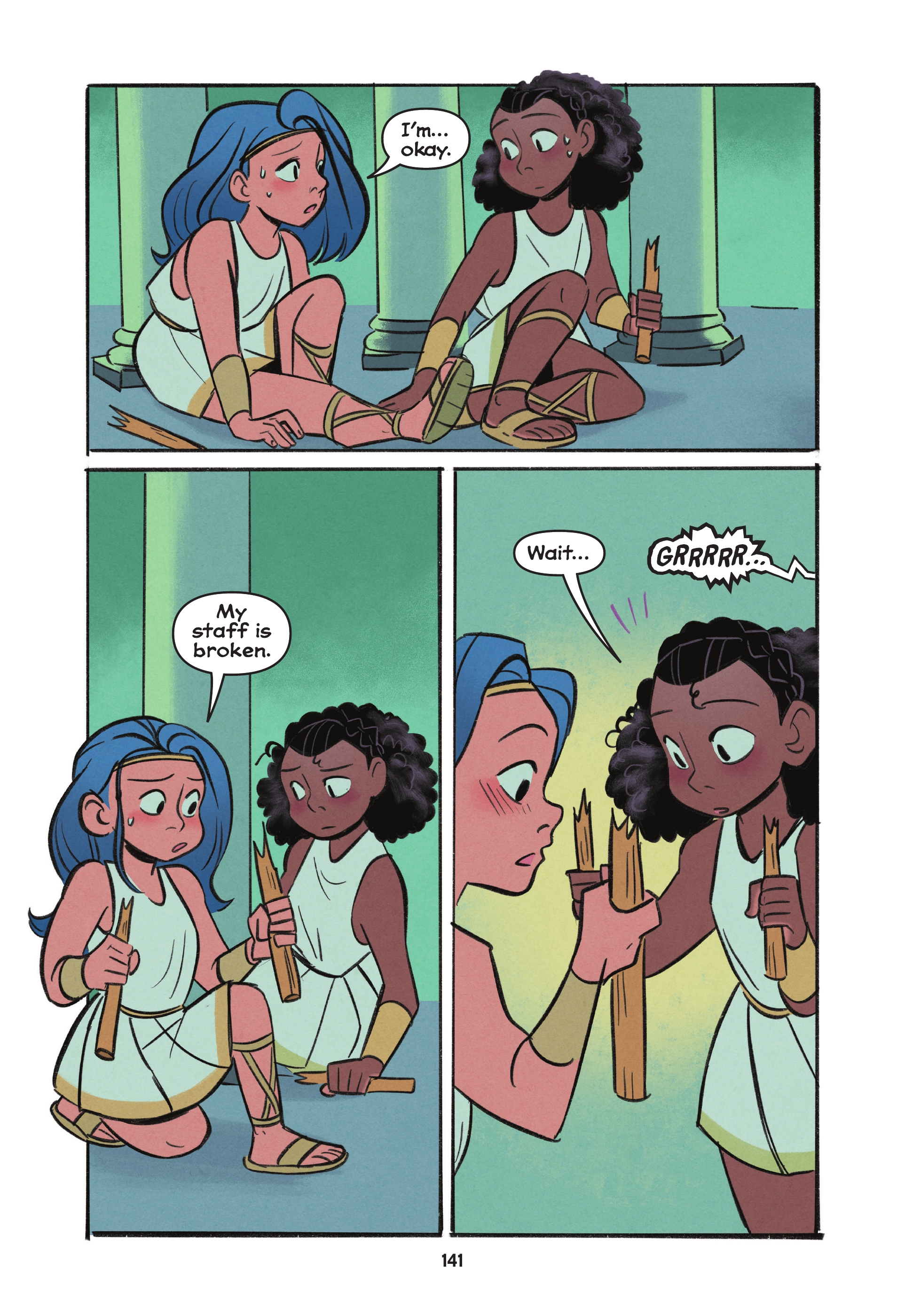 Read online Diana and Nubia: Princesses of the Amazons comic -  Issue # TPB (Part 2) - 38