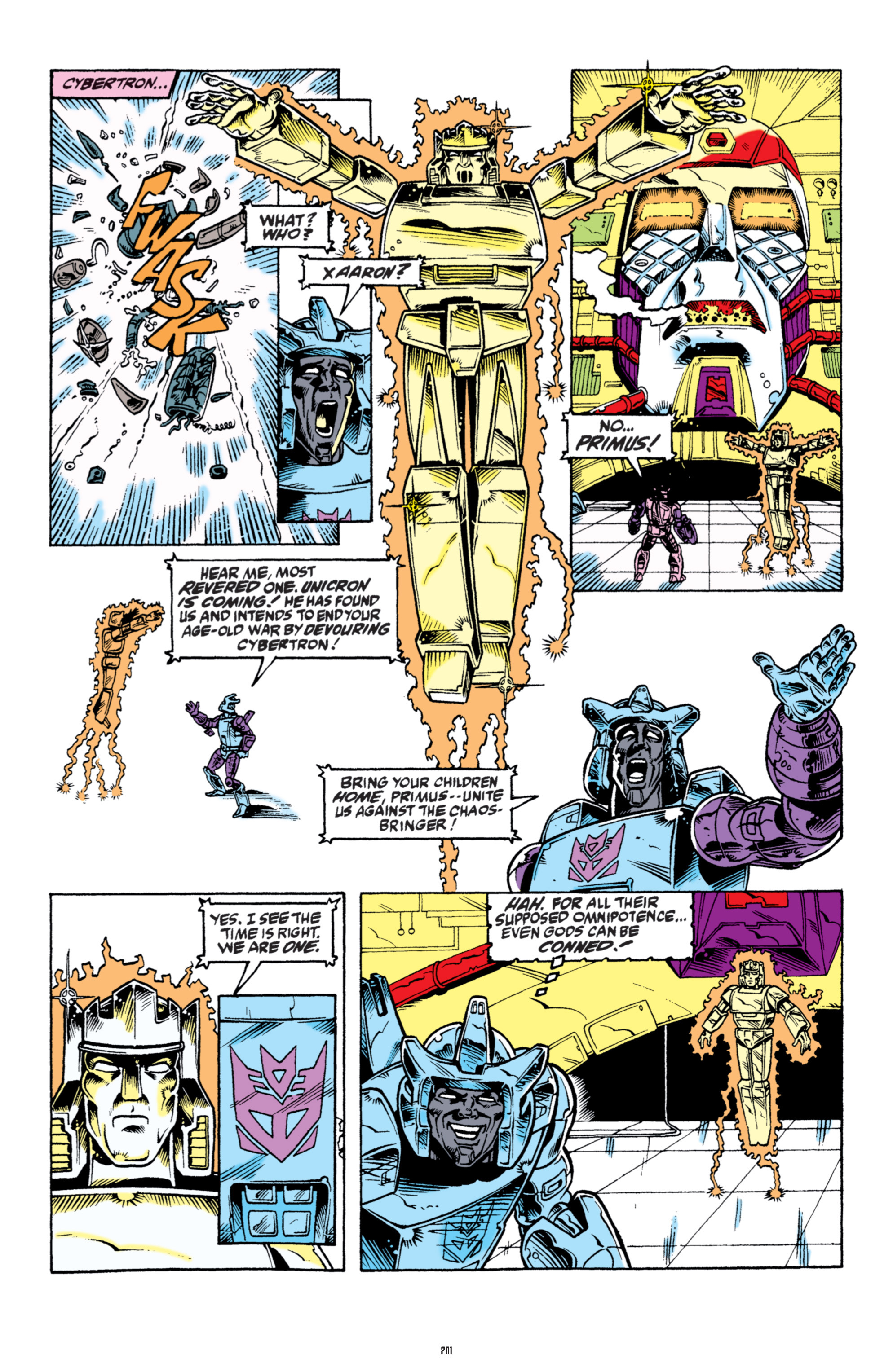 Read online The Transformers Classics comic -  Issue # TPB 6 - 201