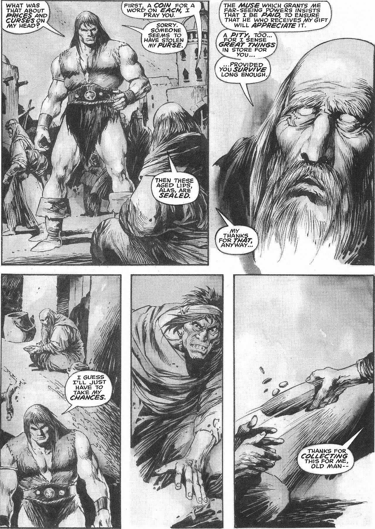 Read online The Savage Sword Of Conan comic -  Issue #207 - 27