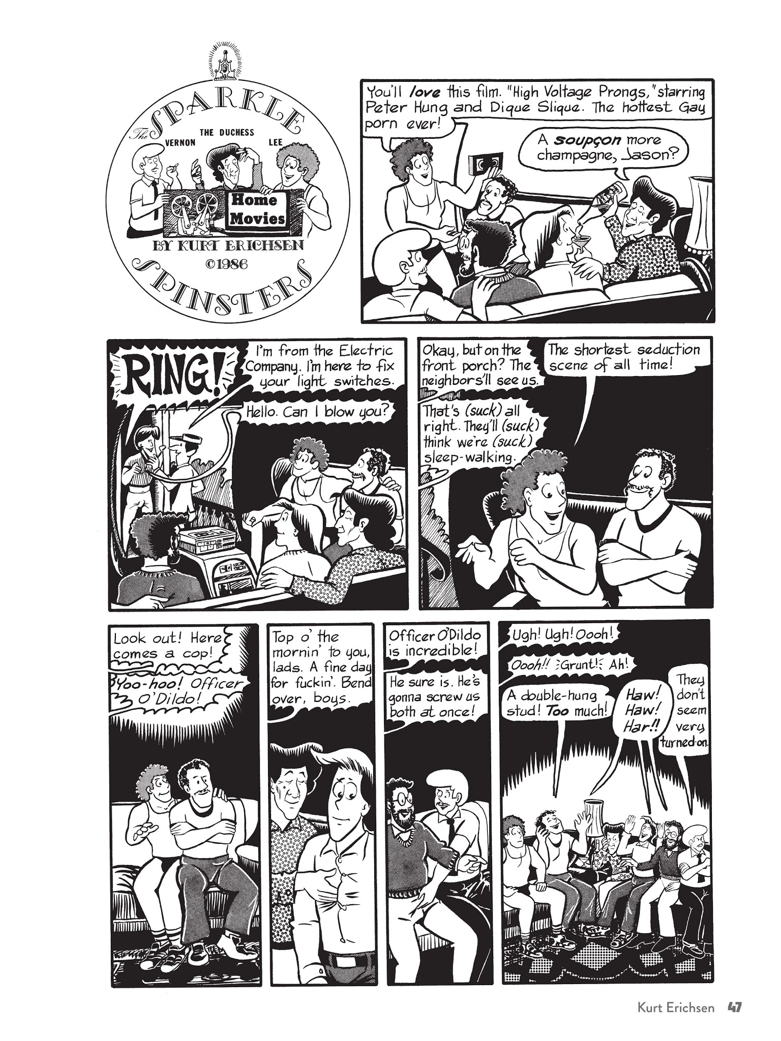 Read online No Straight Lines: Four Decades of Queer Comics comic -  Issue # TPB - 61