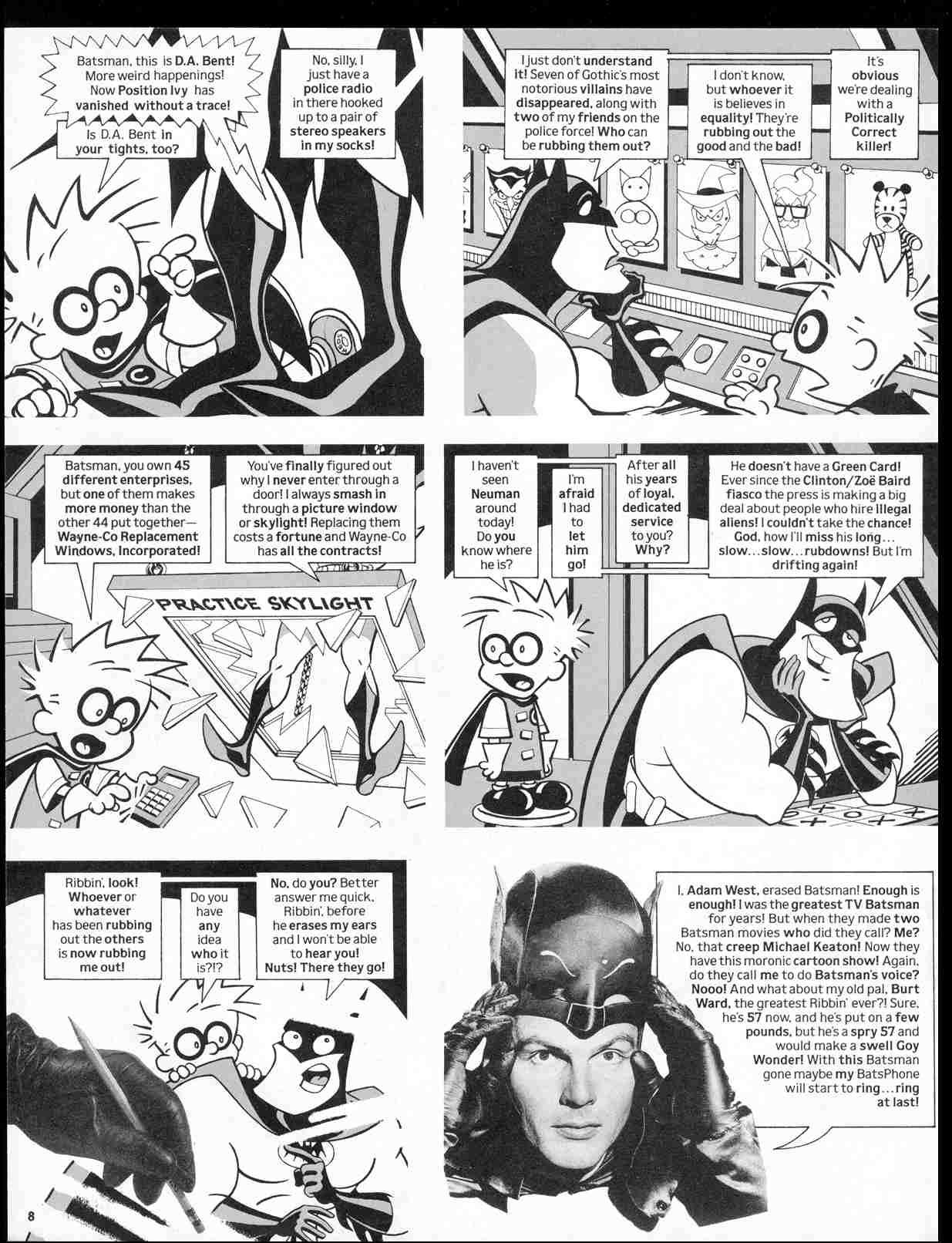 Read online MAD comic -  Issue #322 - 10