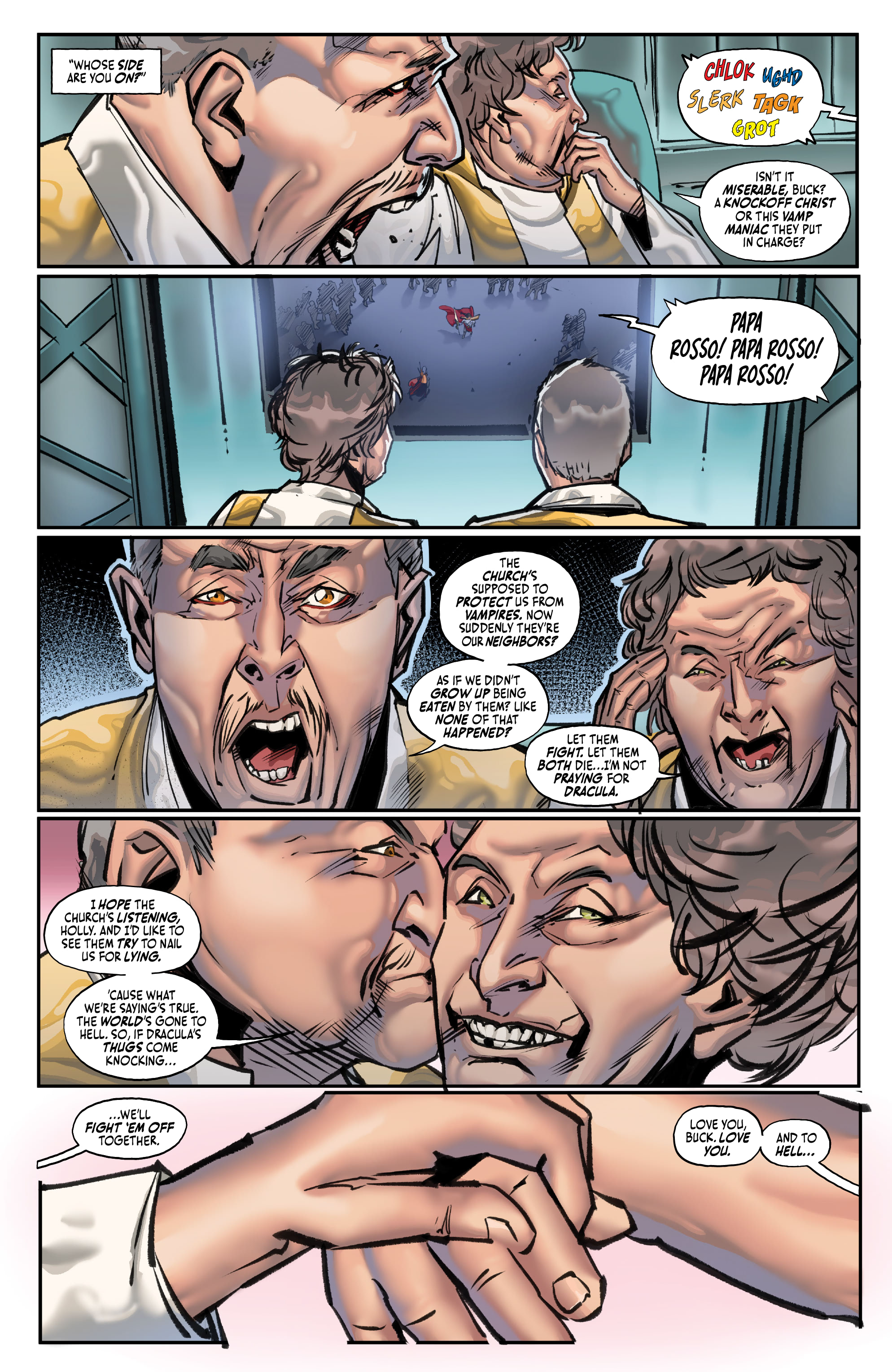 Read online Loaded Bible: Blood Of My Blood comic -  Issue #4 - 12