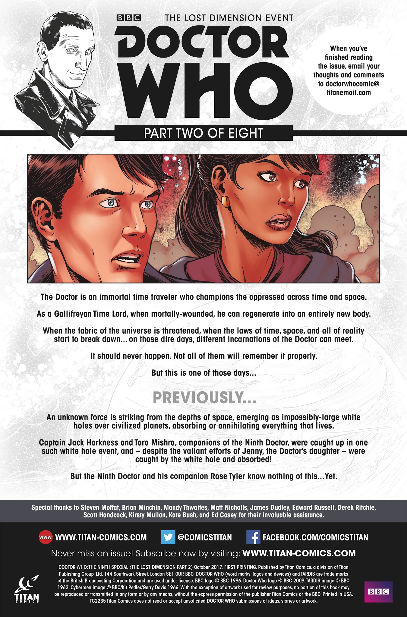 Read online Doctor Who: The Ninth Doctor Special comic -  Issue # Full - 3