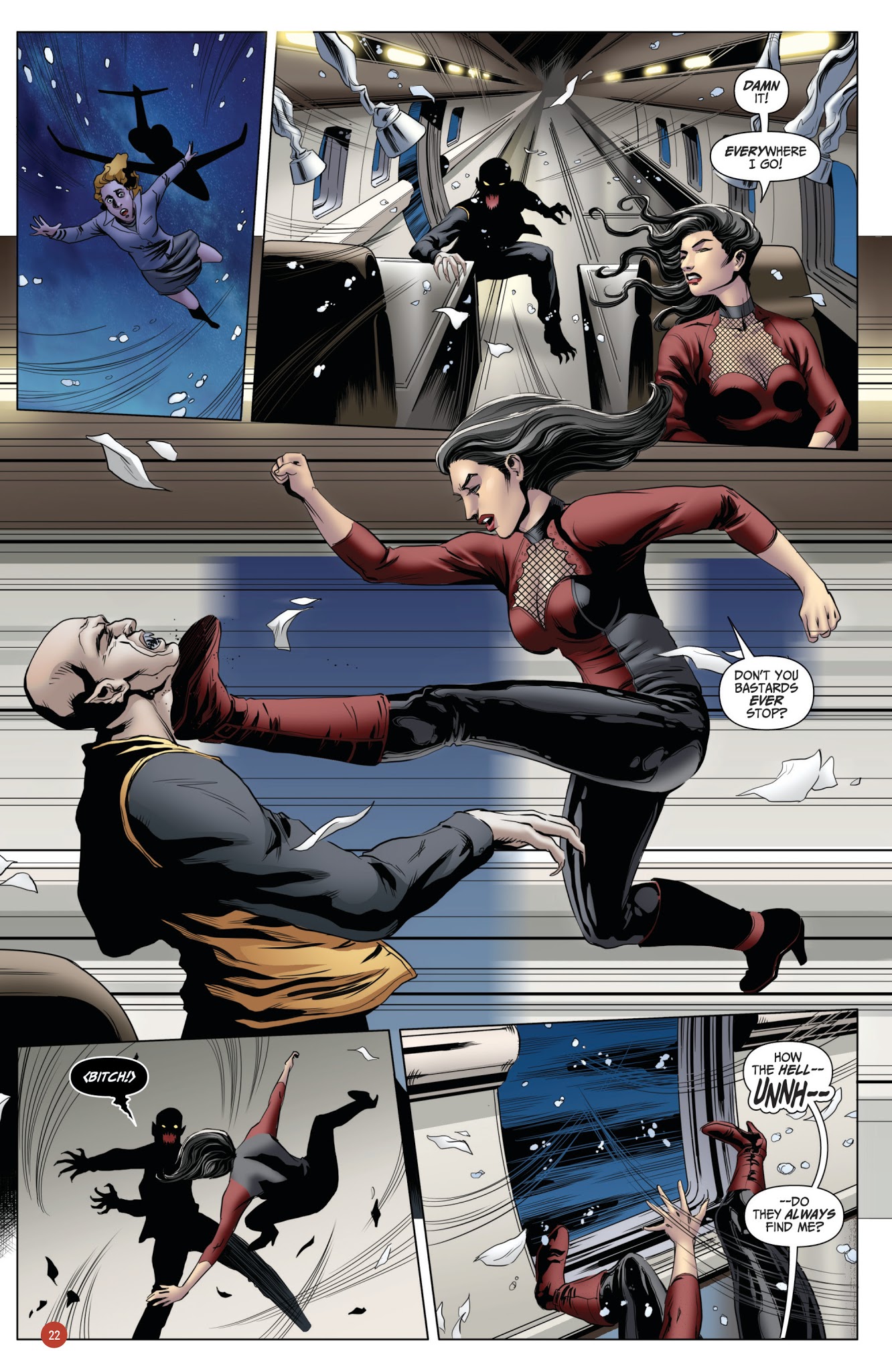 Read online Van Helsing vs. Werewolf comic -  Issue # _TPB 1 - 23