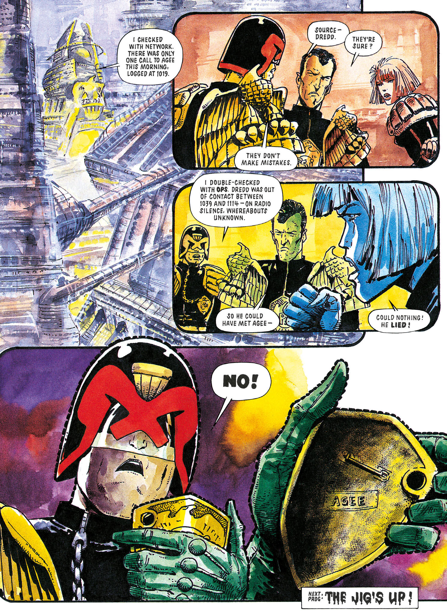 Read online Essential Judge Dredd: Necropolis comic -  Issue # TPB (Part 1) - 88