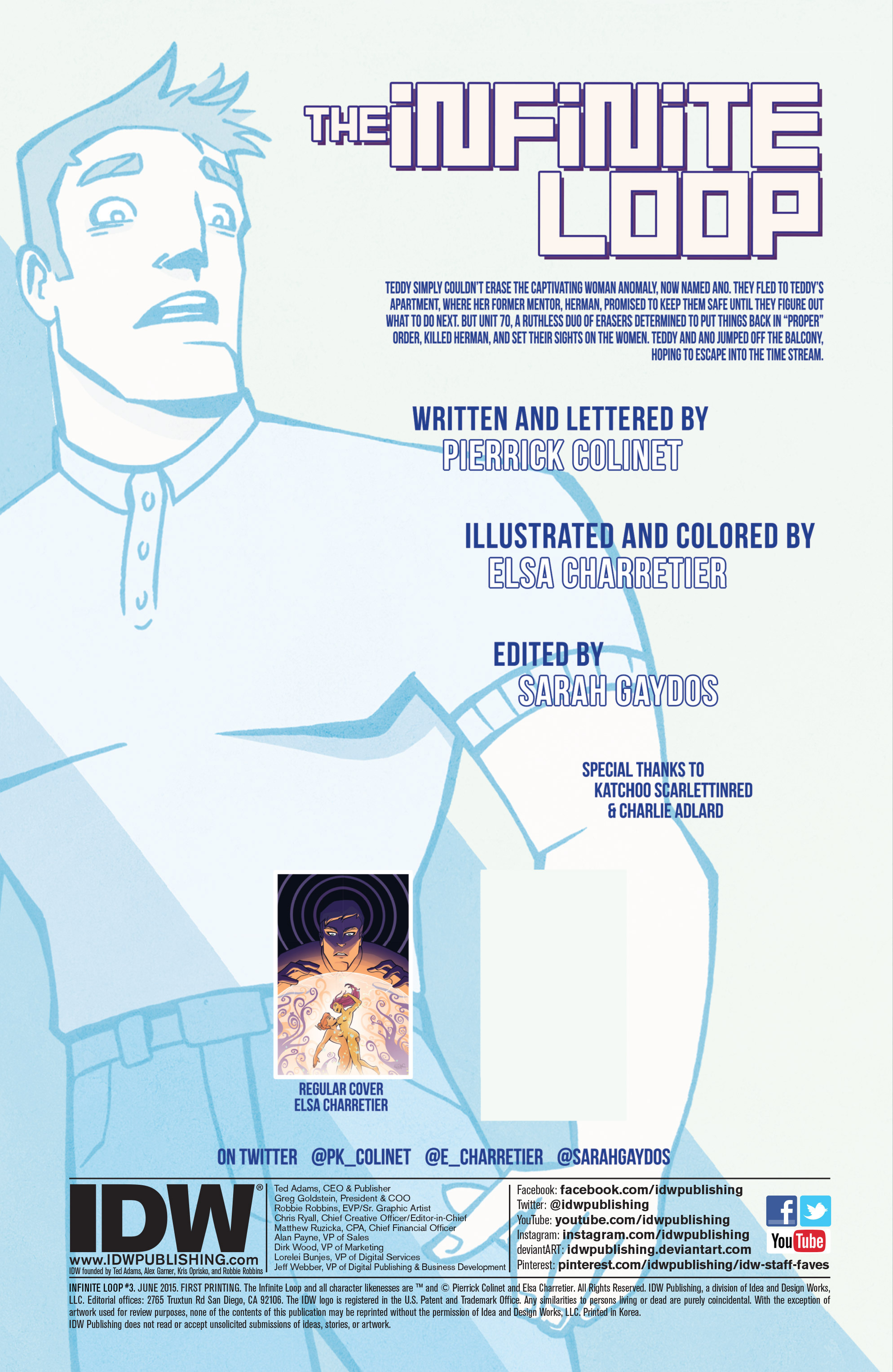 Read online Infinite Loop comic -  Issue #3 - 2