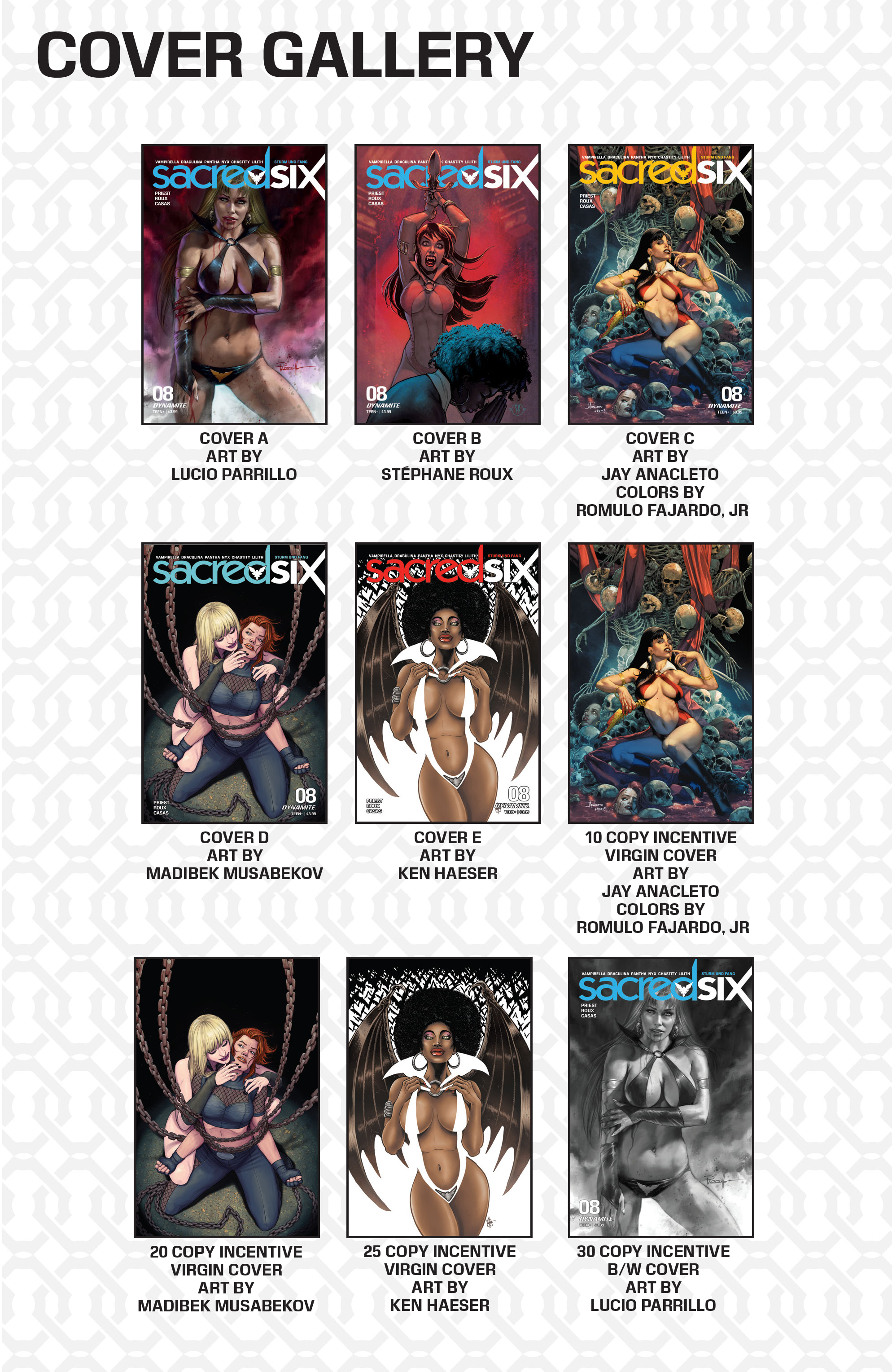 Read online Sacred Six comic -  Issue #8 - 27