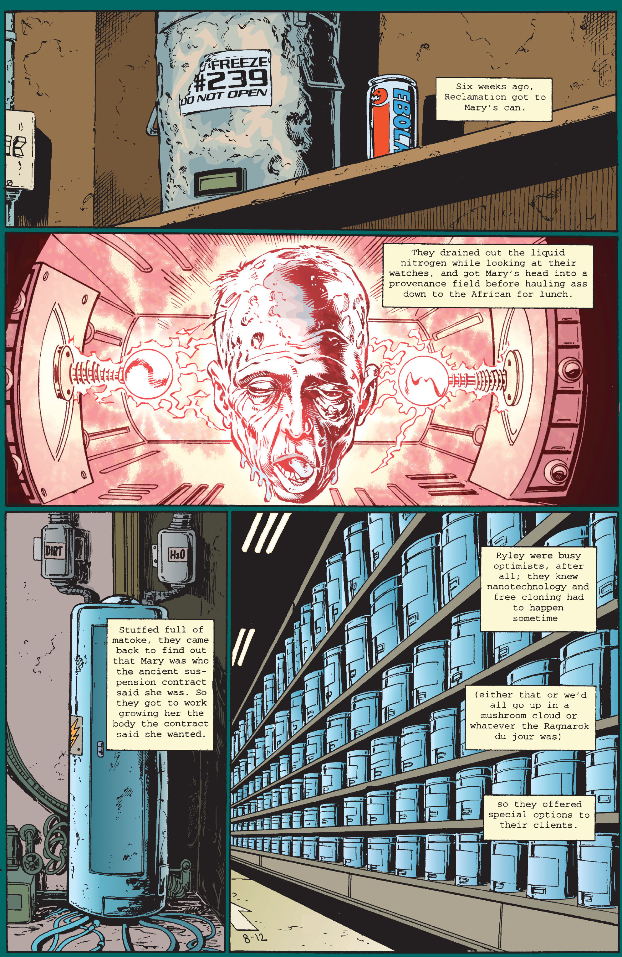Read online Transmetropolitan comic -  Issue #8 - 8
