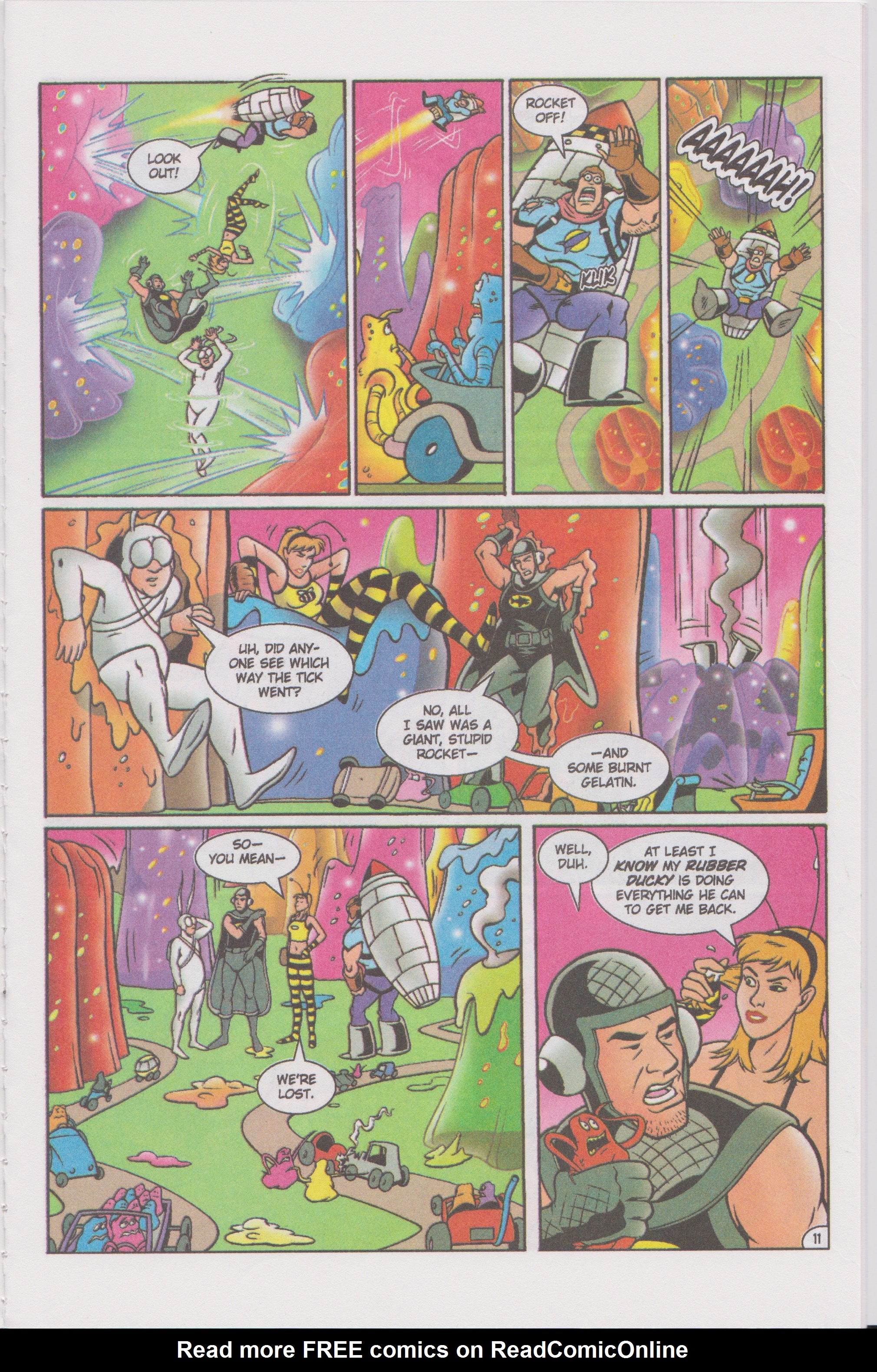 Read online The Tick Color comic -  Issue #1 - 13