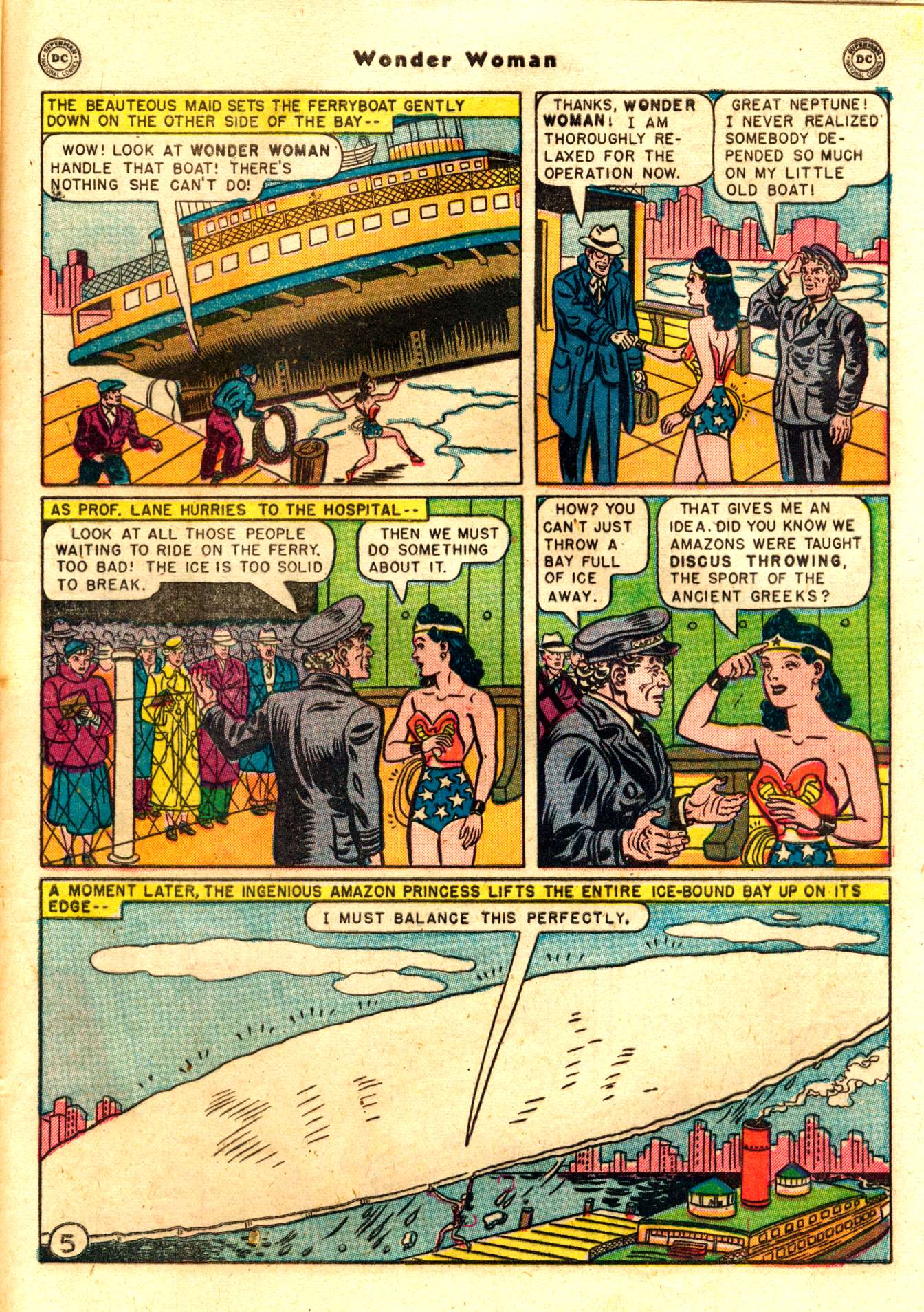 Read online Wonder Woman (1942) comic -  Issue #40 - 41