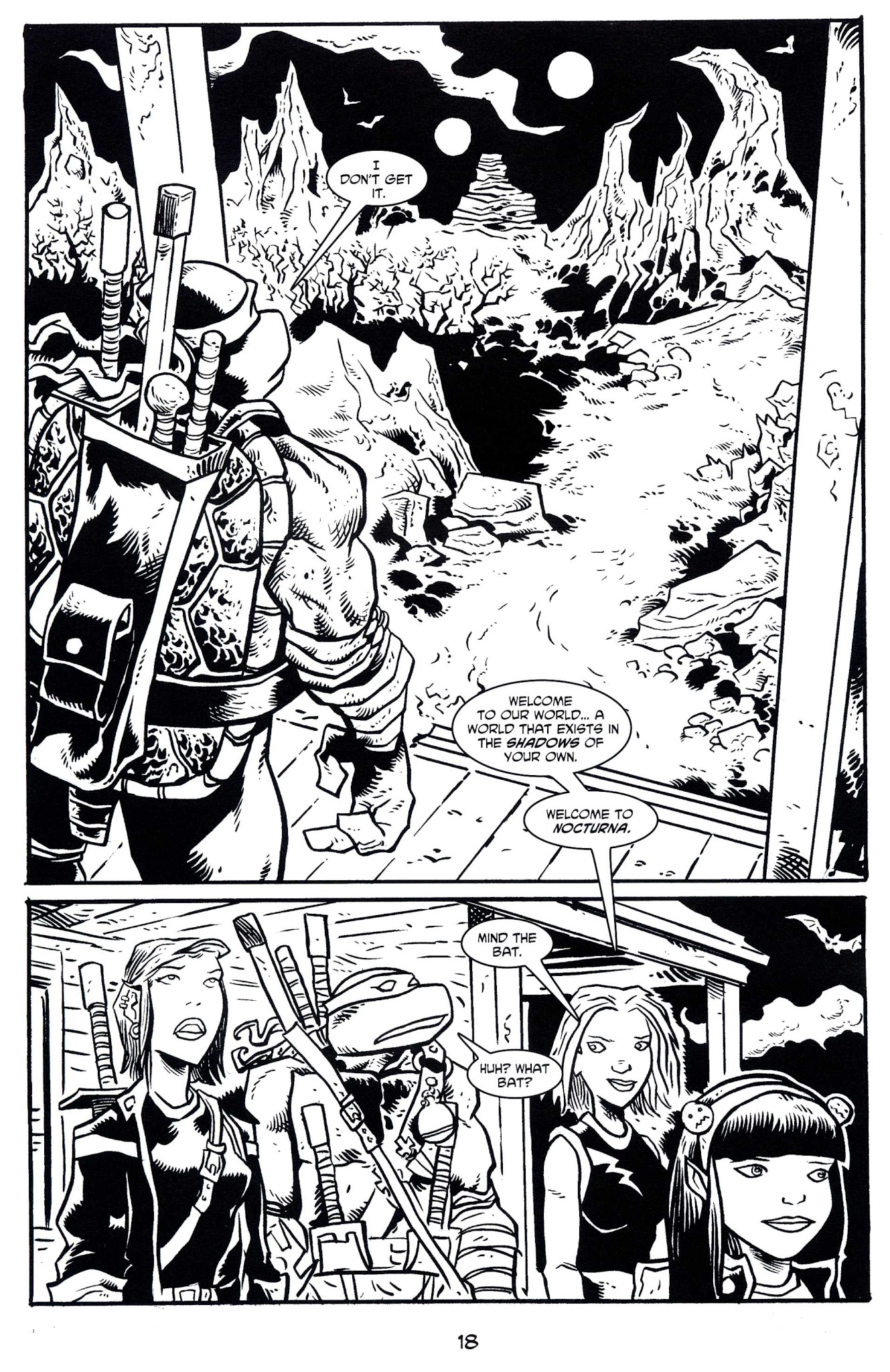 Read online Raphael Bad Moon Rising comic -  Issue #1 - 20
