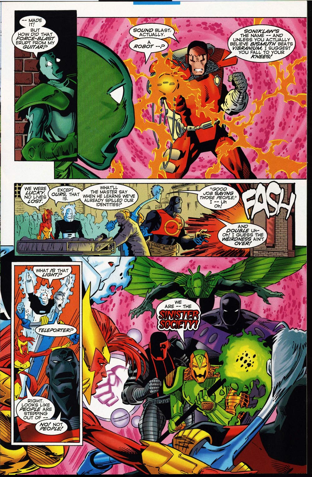 Read online Magnetic Men Featuring Magneto comic -  Issue # Full - 12