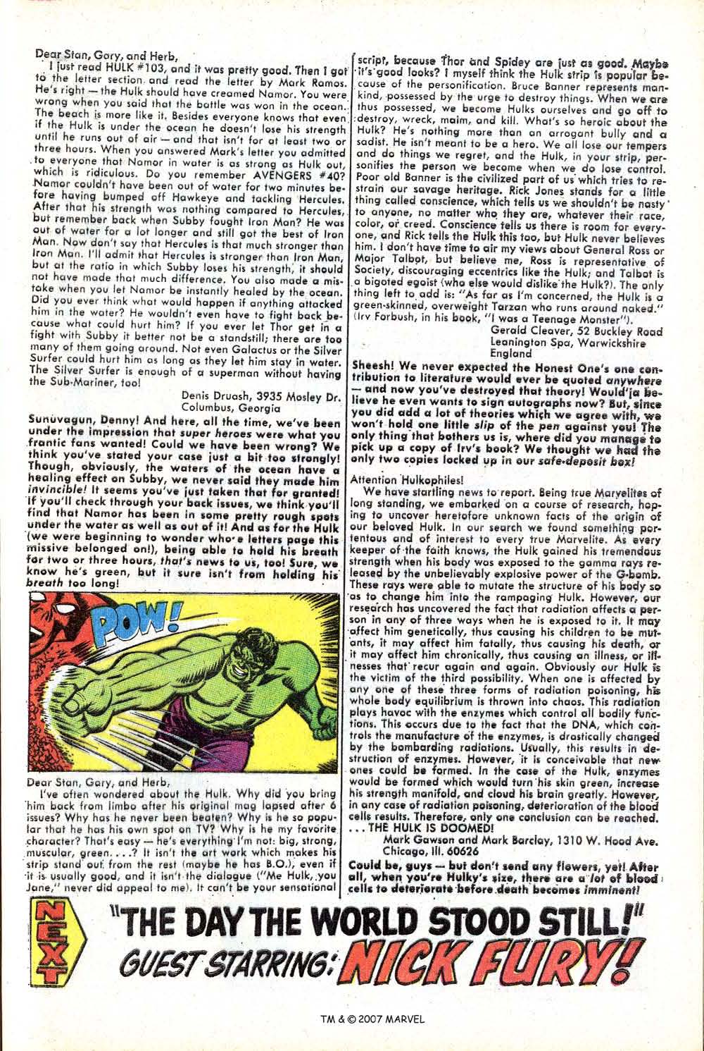 Read online The Incredible Hulk (1968) comic -  Issue #107 - 33