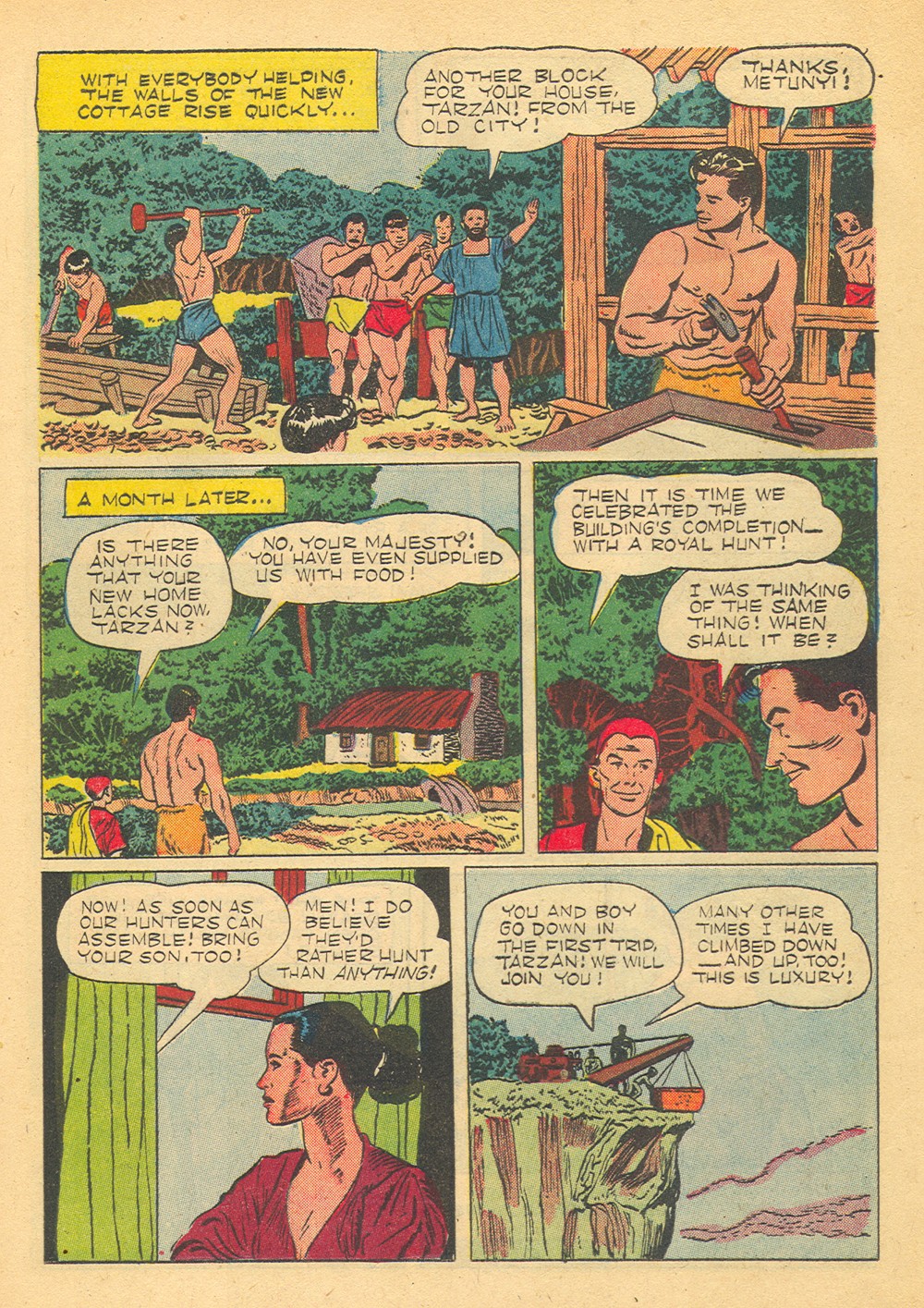 Read online Tarzan (1948) comic -  Issue #49 - 9