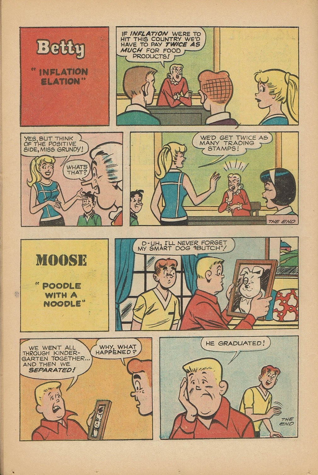 Read online Archie's Joke Book Magazine comic -  Issue #102 - 14