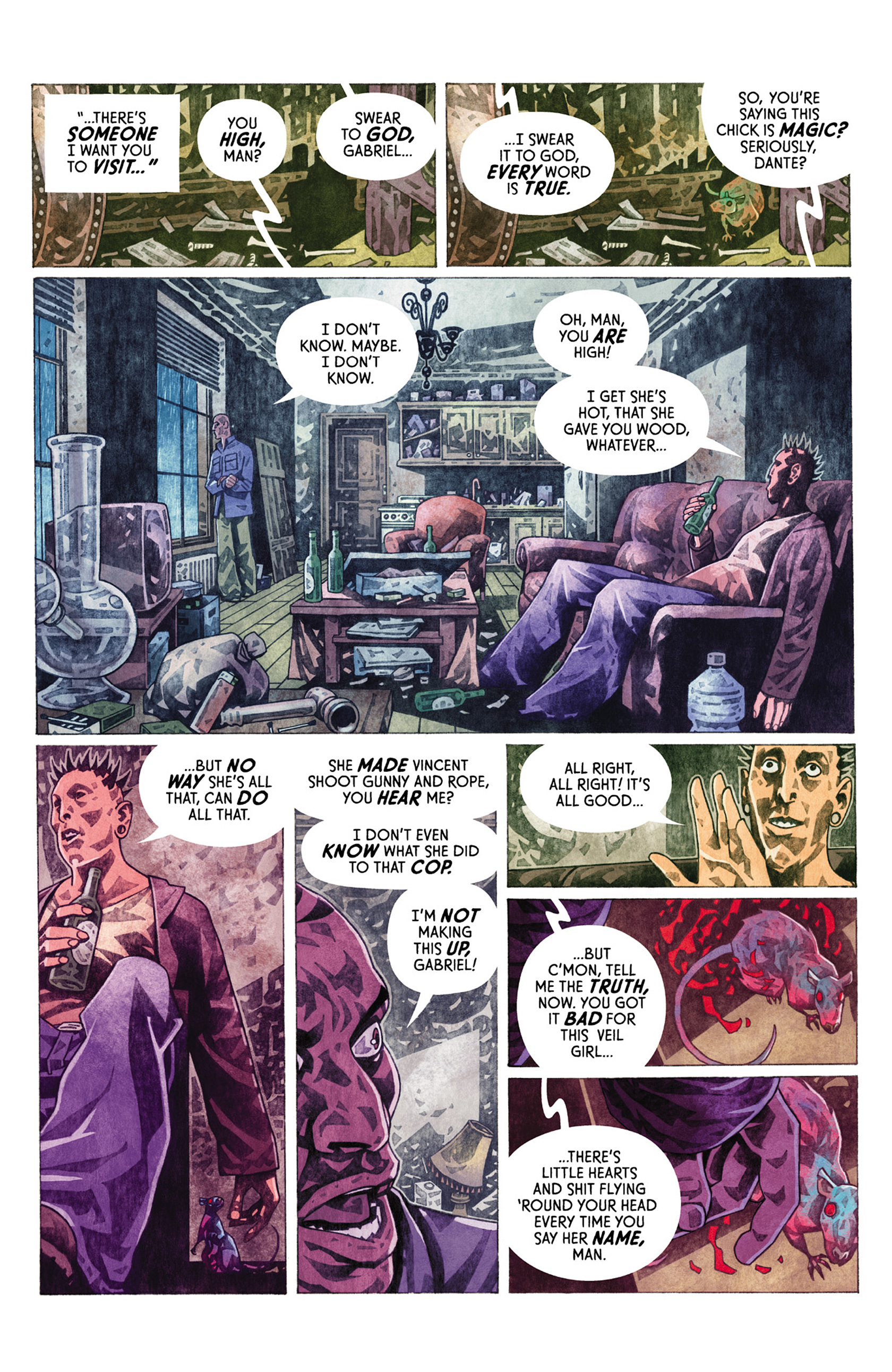 Read online Veil comic -  Issue #4 - 12